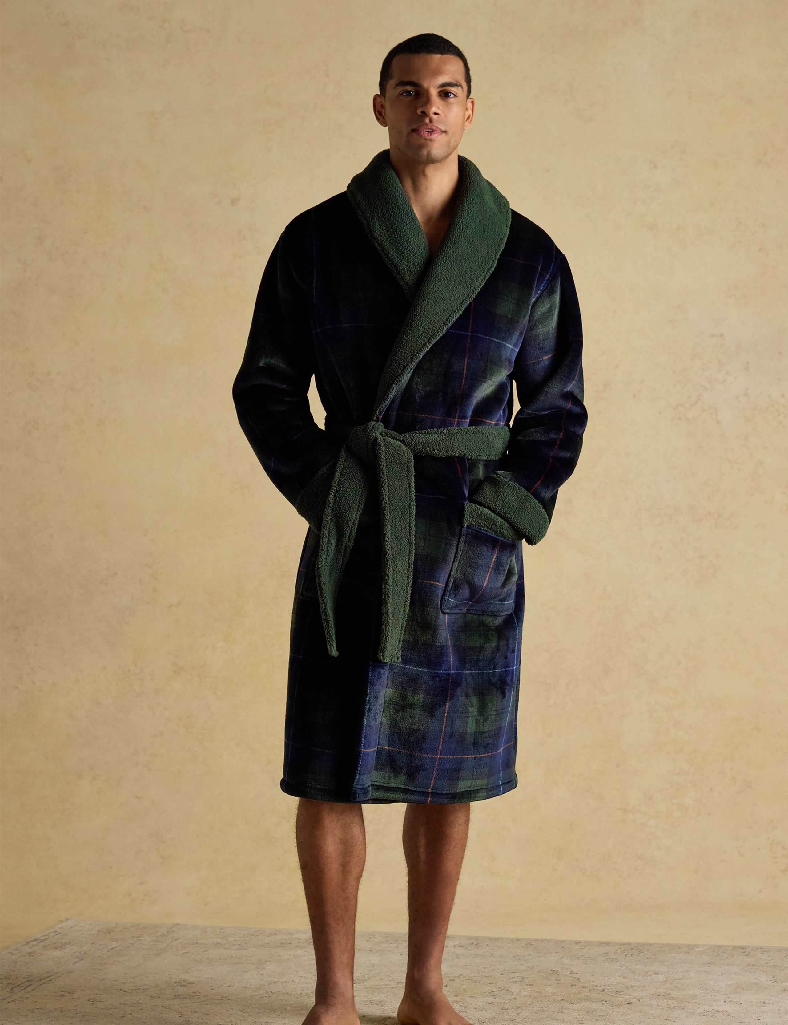 Checked Dressing Gown 1 of 6