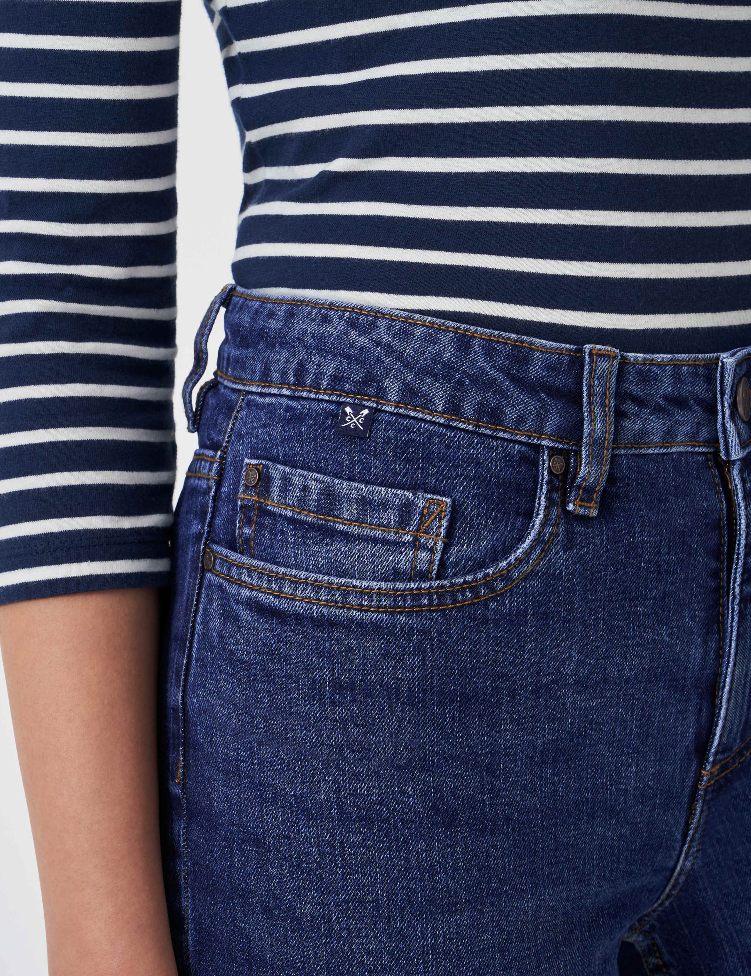 Mid Rise Skinny Cropped Jeans 5 of 5