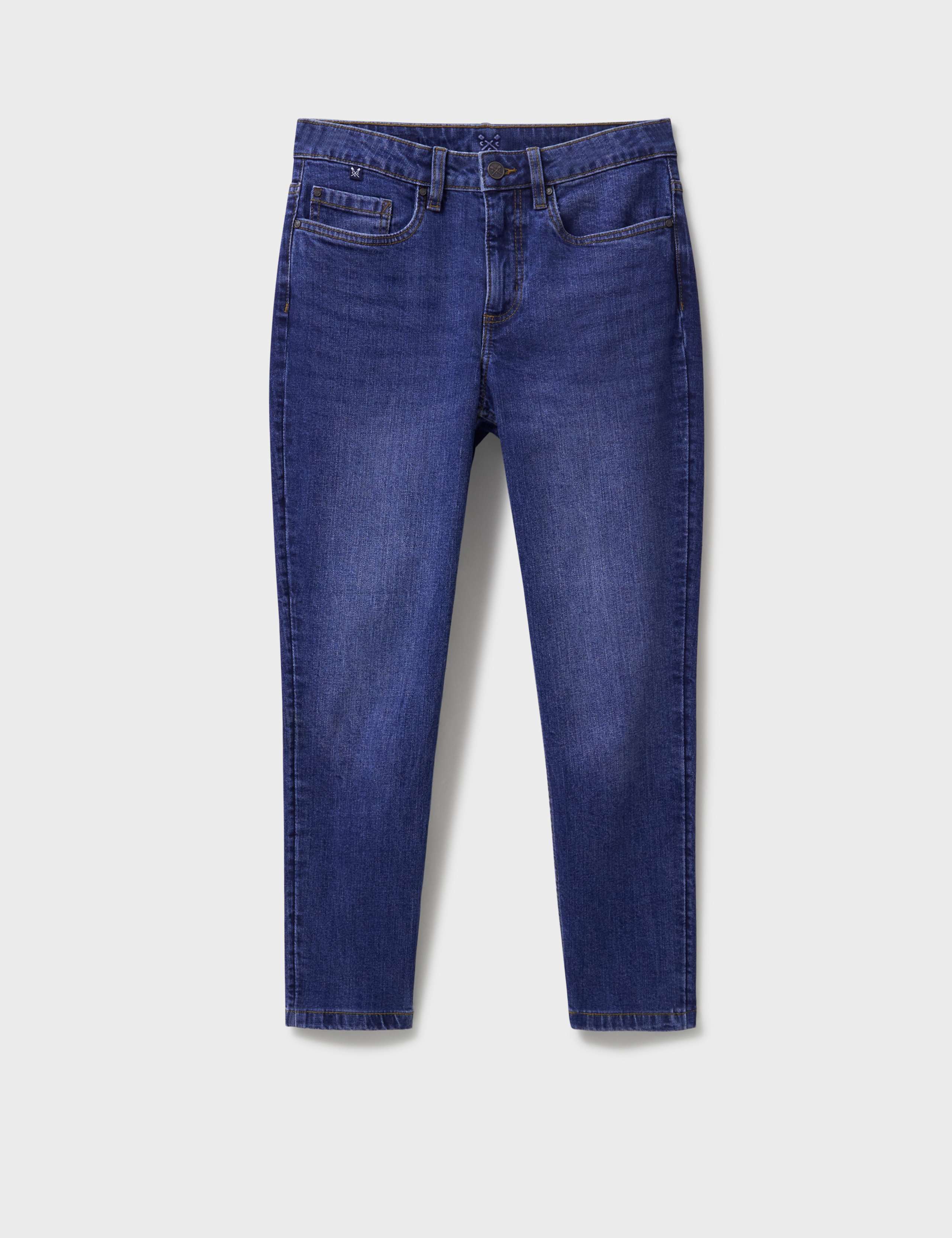 Mid Rise Skinny Cropped Jeans 2 of 5