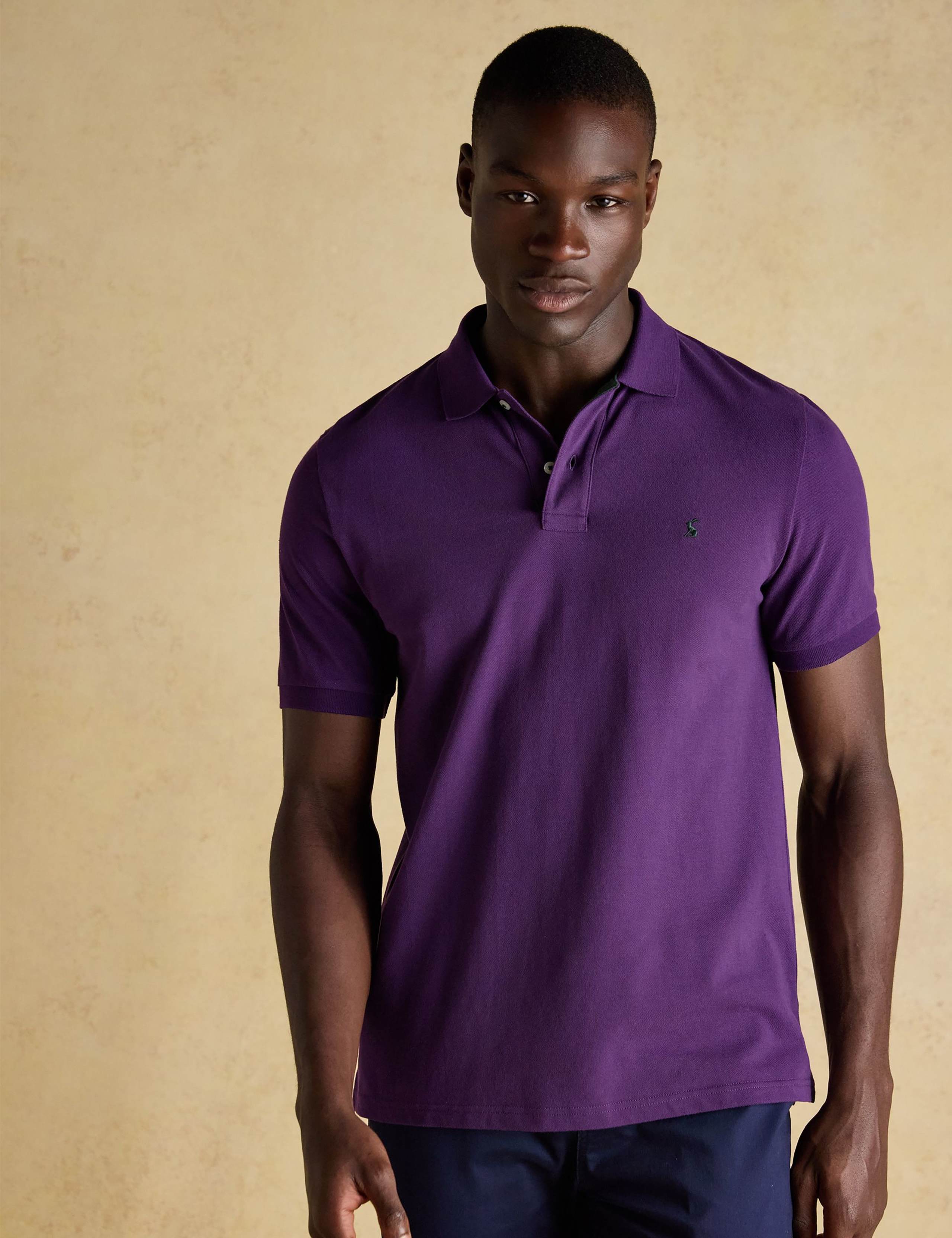 2 Pack Pure Cotton Pique Polo Shirts 3 of 7