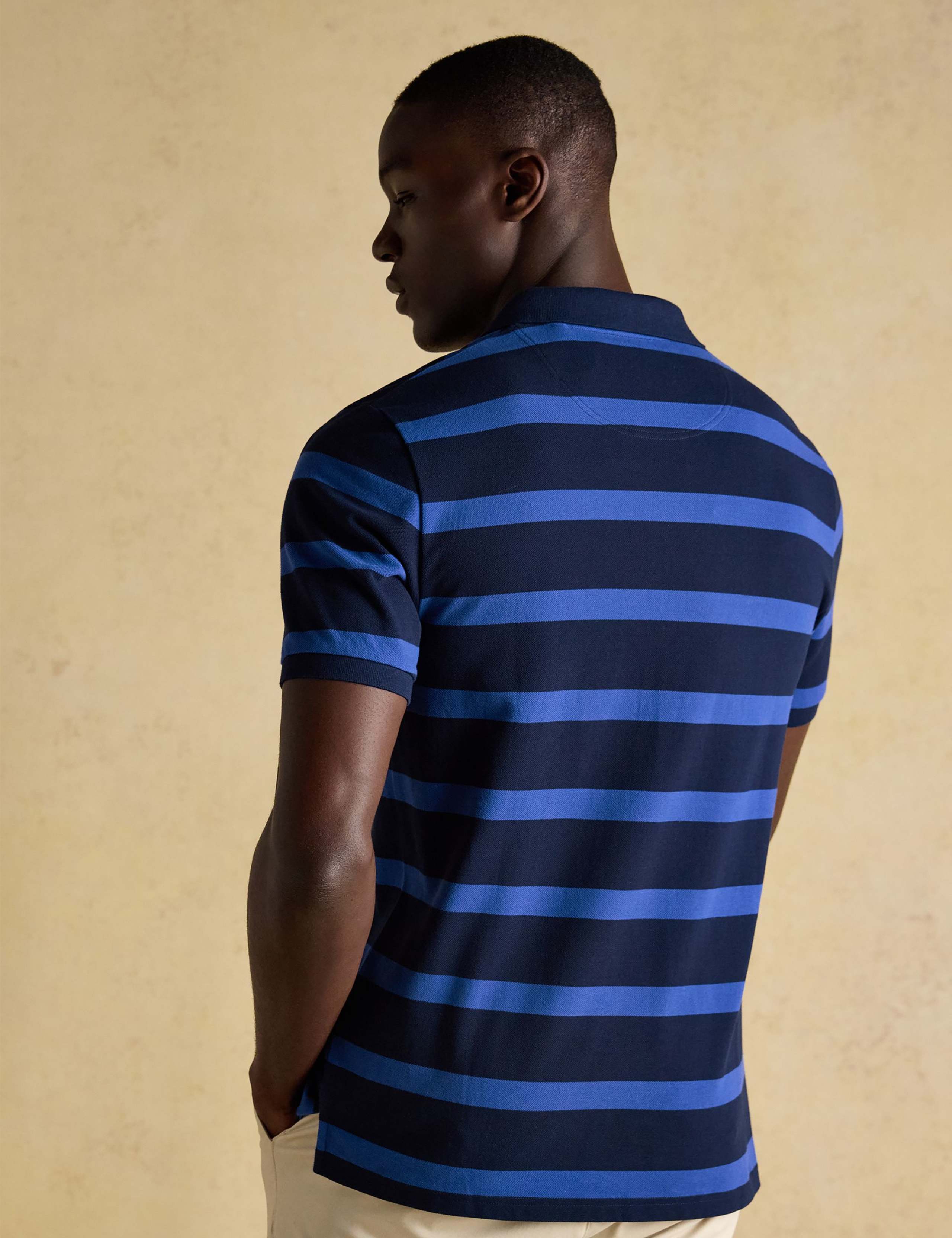 2 Pack Pure Cotton Pique Polo Shirts 4 of 7