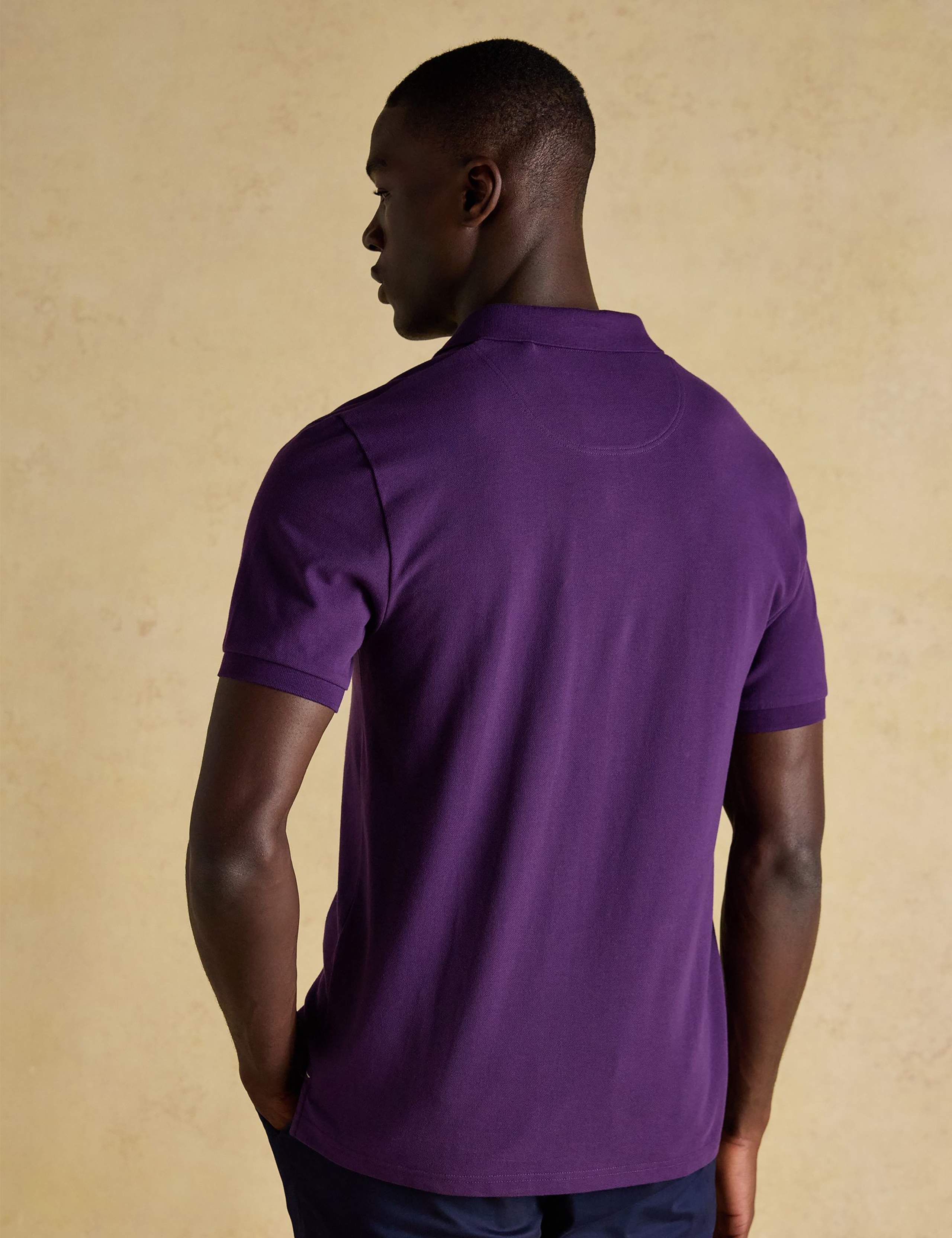 2 Pack Pure Cotton Pique Polo Shirts 5 of 7