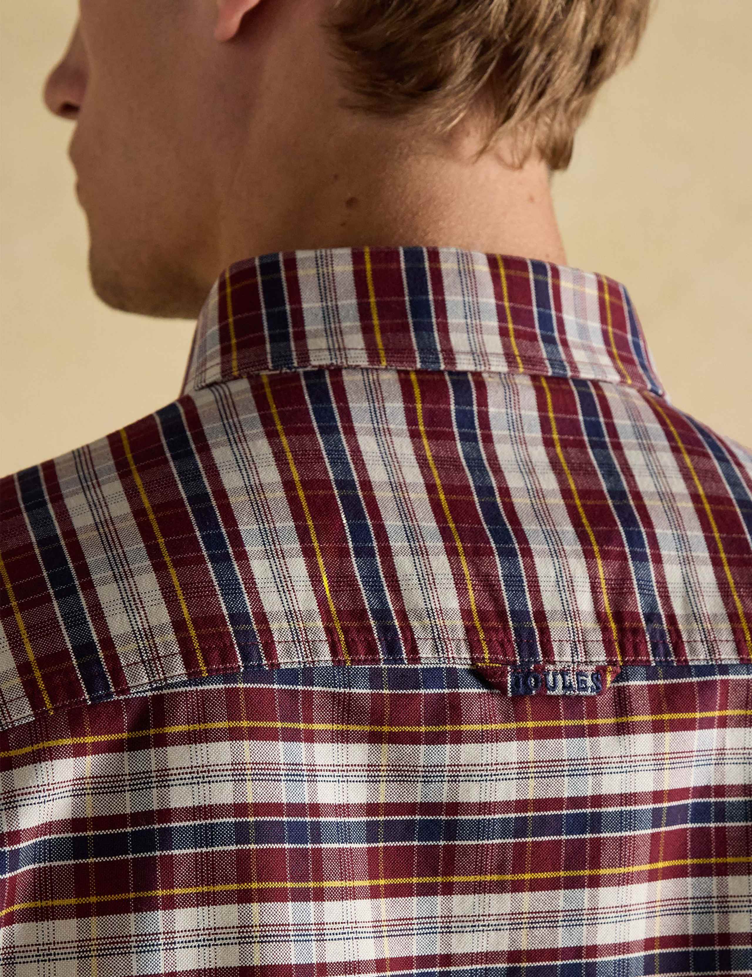 Regular Fit Pure Cotton Checked Oxford Shirt 9 of 11