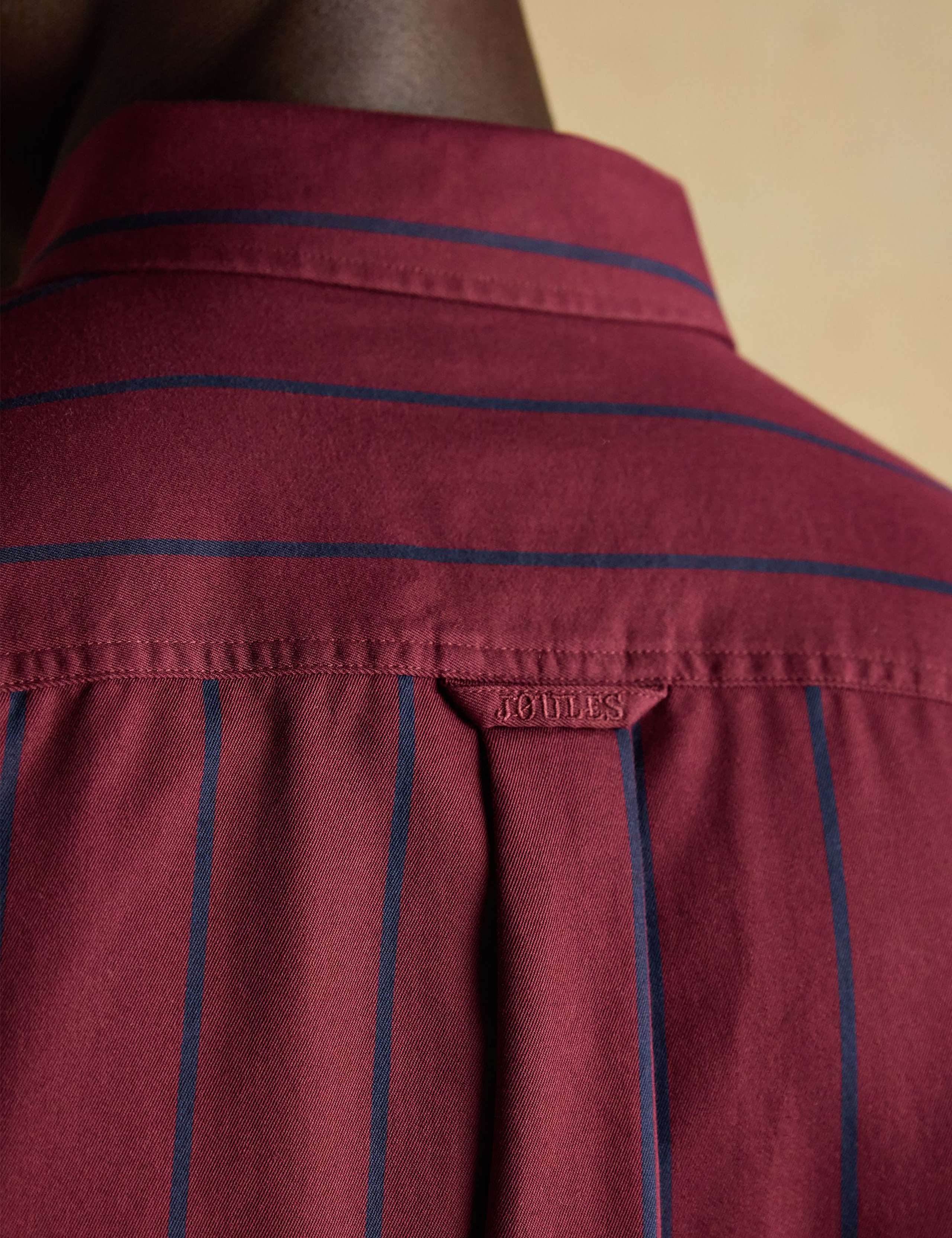 Regular Fit Pure Cotton Striped Oxford Shirt 10 of 12