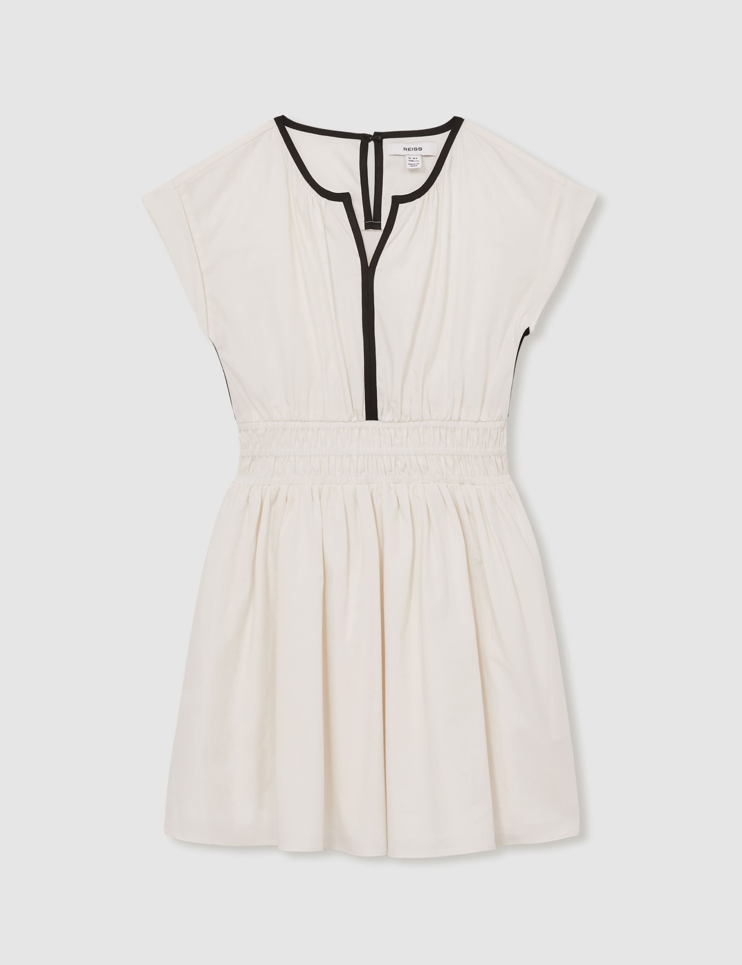 Pure Cotton Ruched Dress (4-14 Yrs) 2 of 4