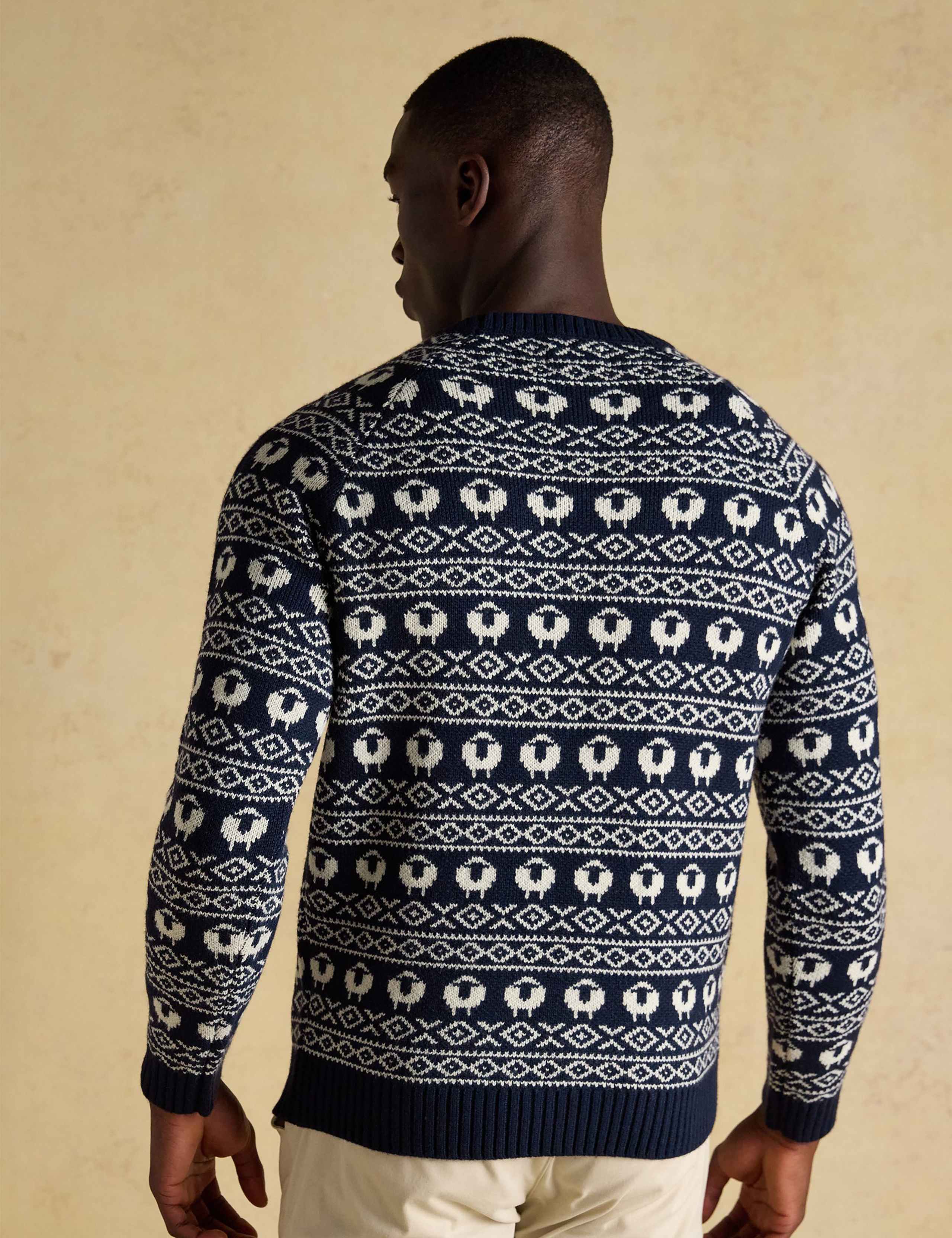 Baa Humbug Christmas Jumper with Wool 4 of 8