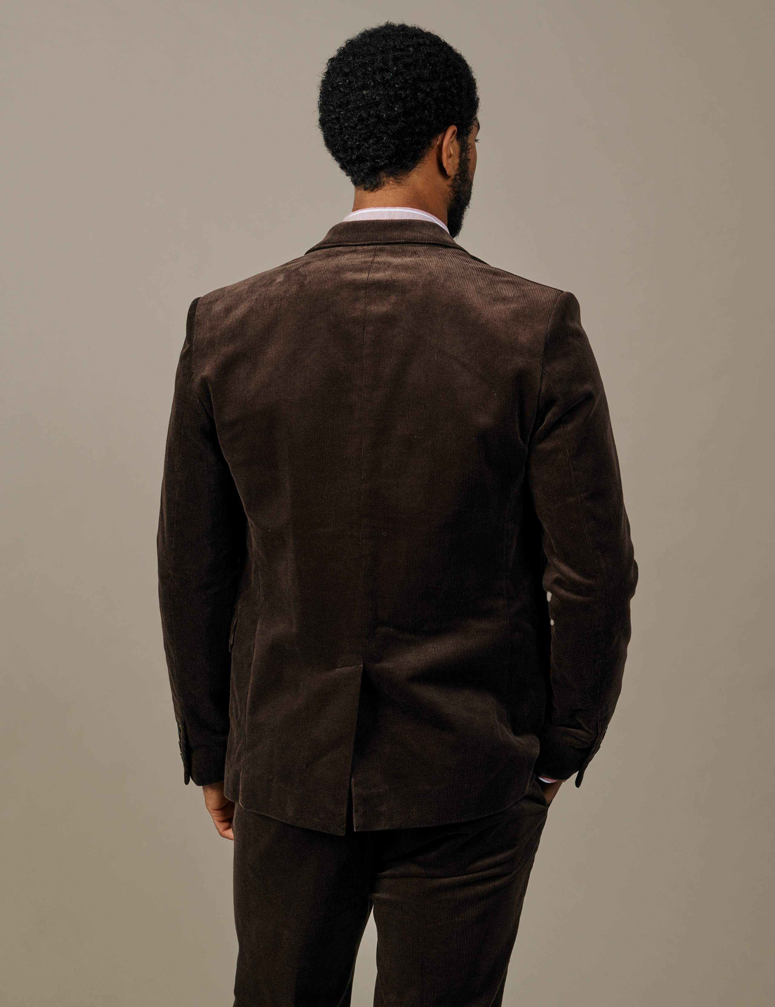 Cotton Rich Corduroy Tailored Fit Blazer 2 of 4
