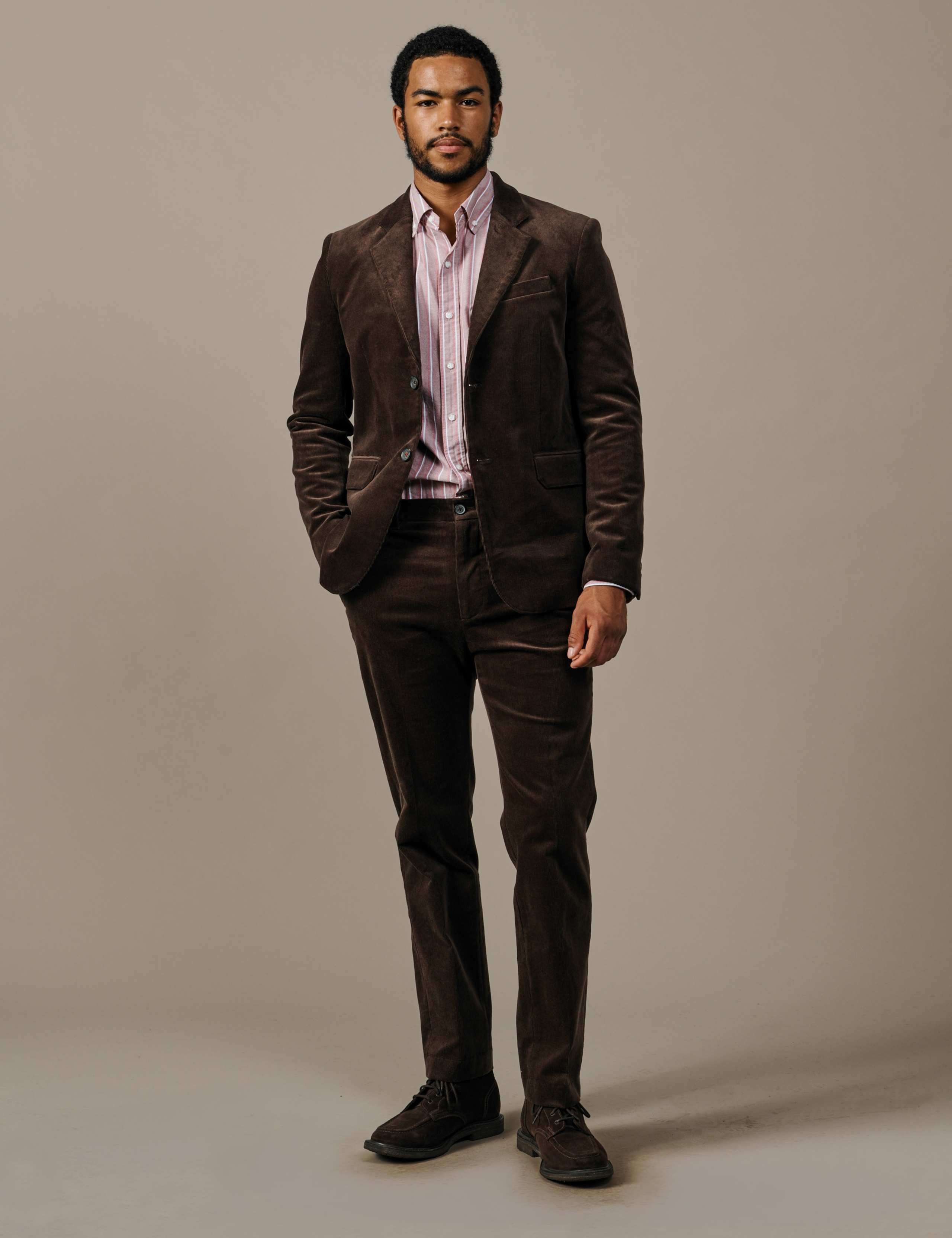 Cotton Rich Corduroy Tailored Fit Blazer 4 of 4