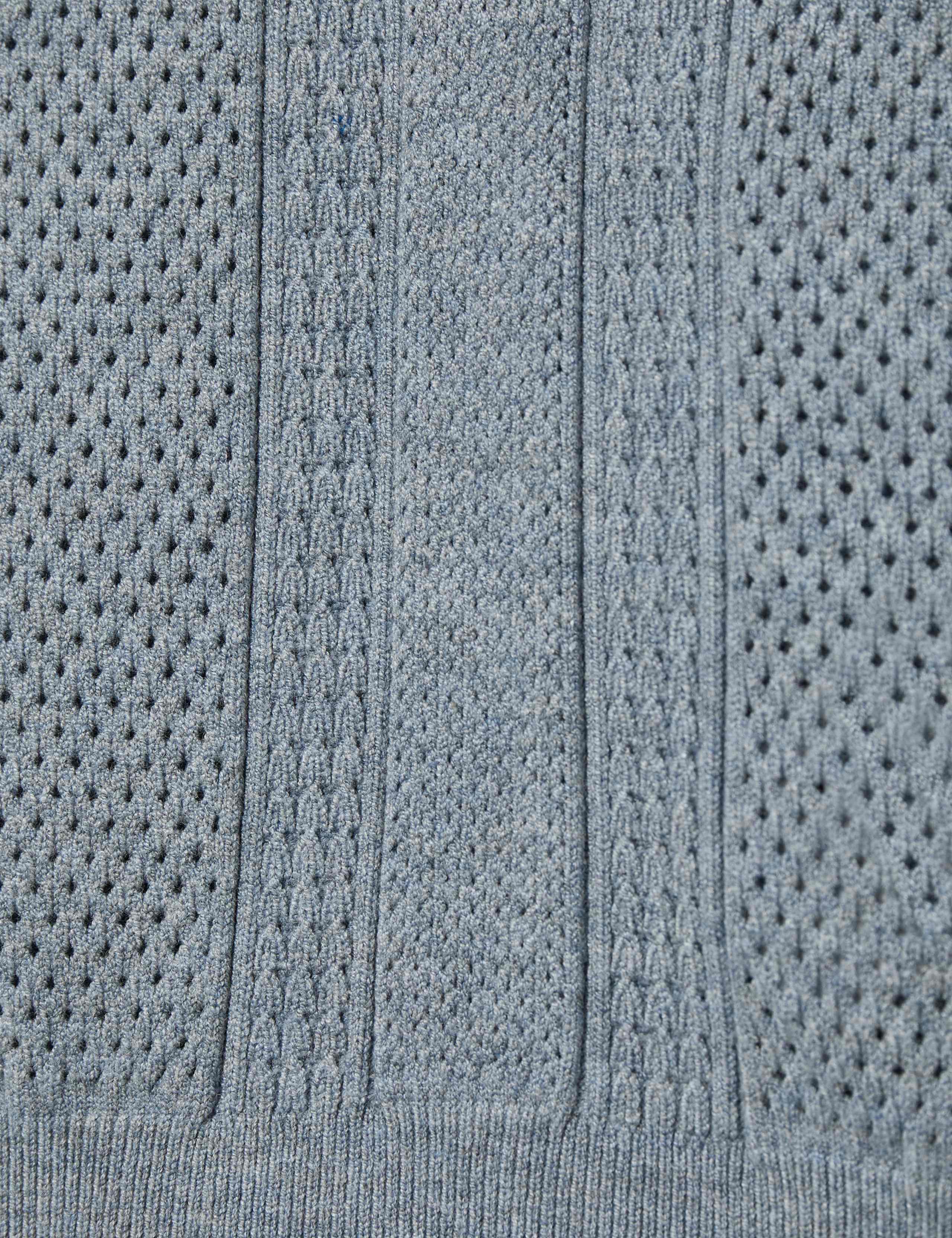 Knitted Half Zip Polo Shirt (3-14 Yrs) 4 of 4