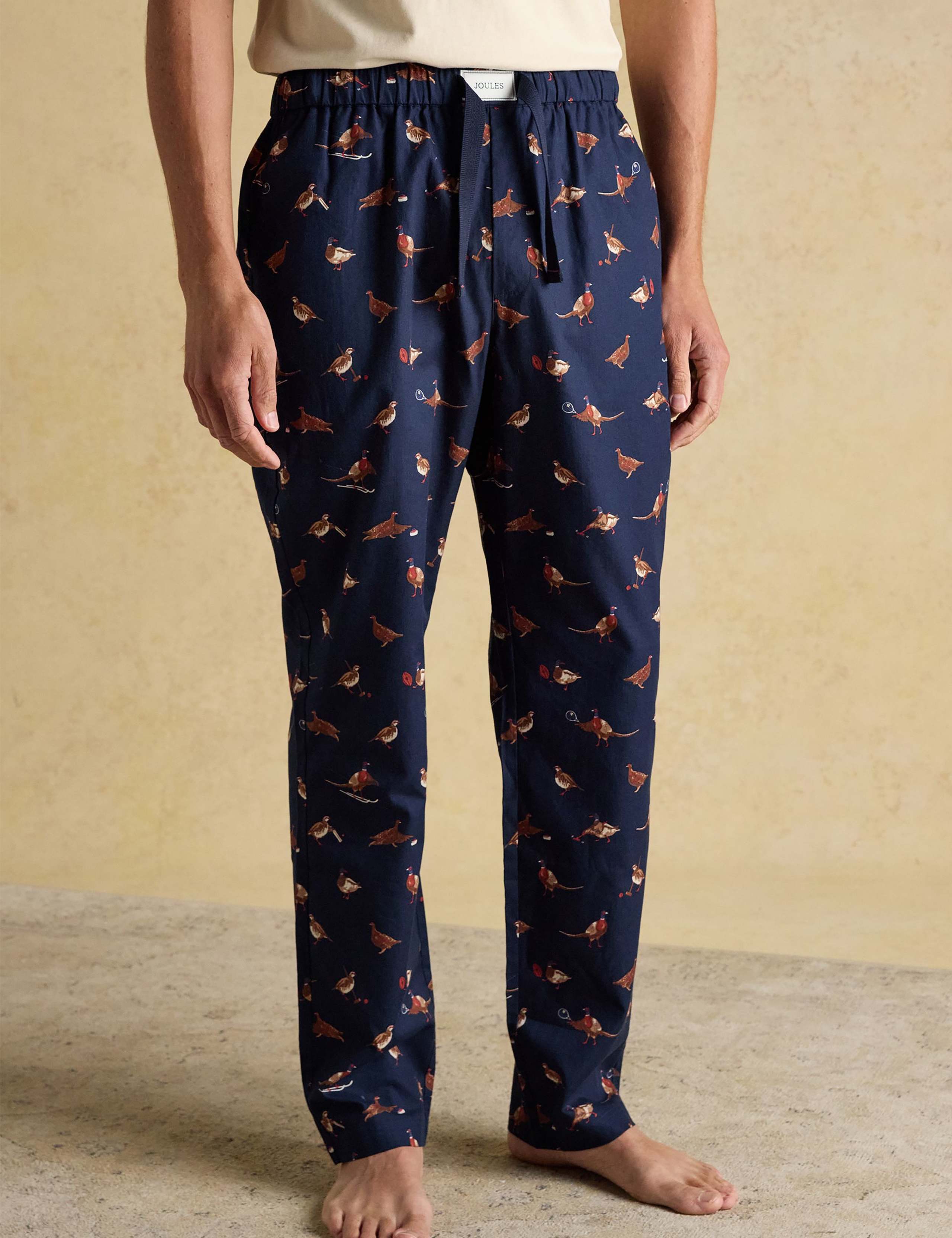 Pure Cotton Printed Pyjama Bottoms 3 of 8