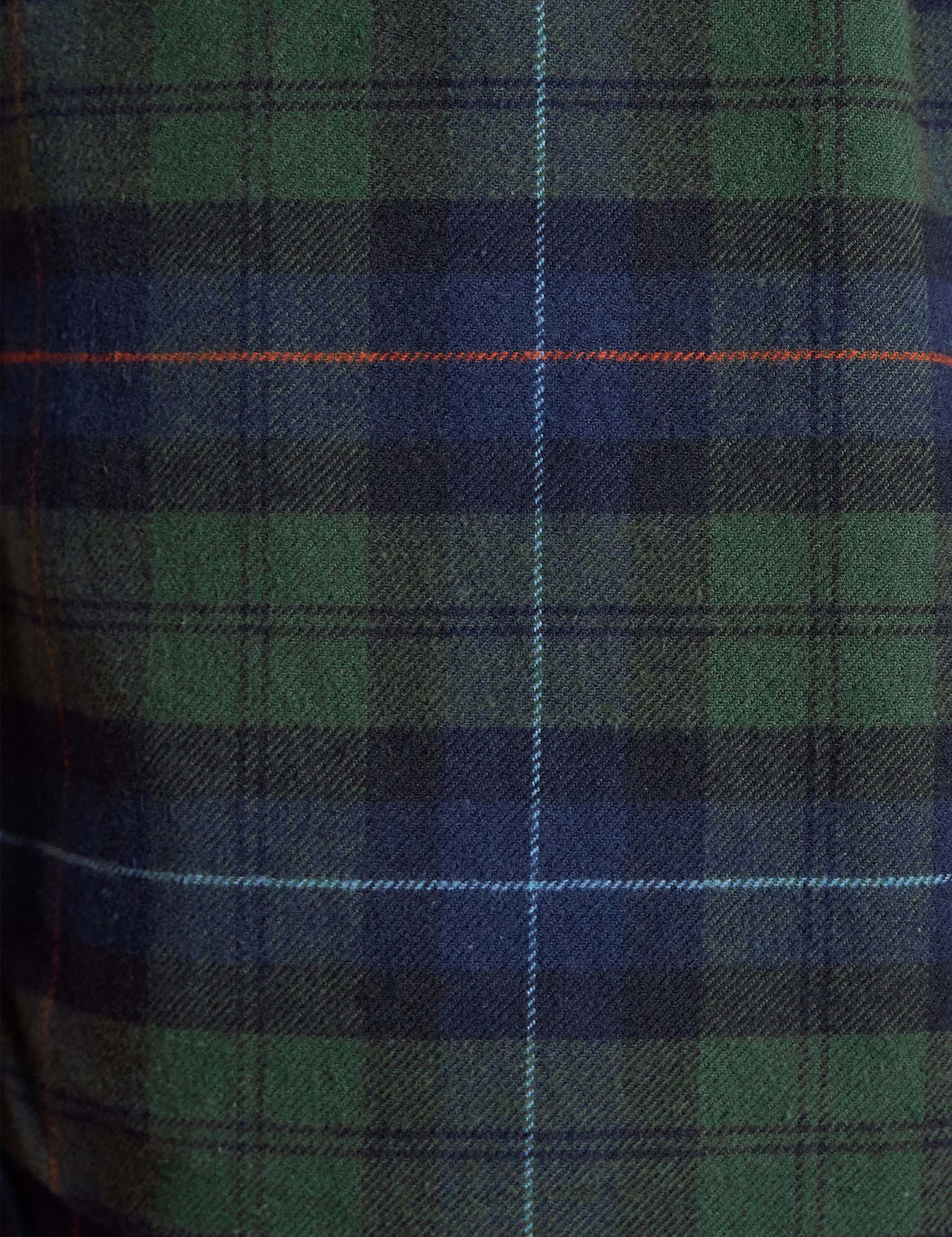 Brushed Cotton Checked Pyjama Bottoms 8 of 8