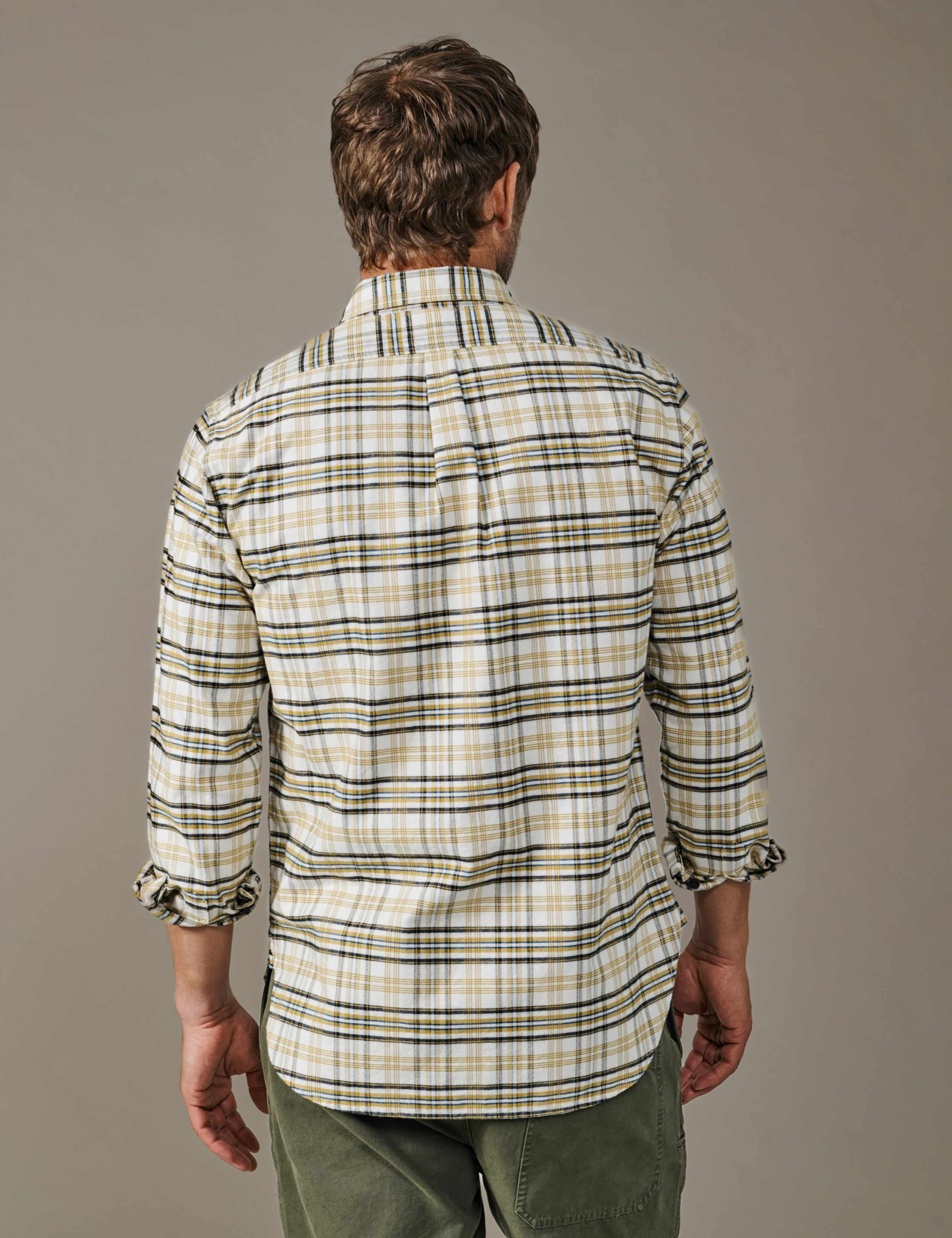 Regular Fit Pure Cotton Check Oxford Shirt 3 of 5