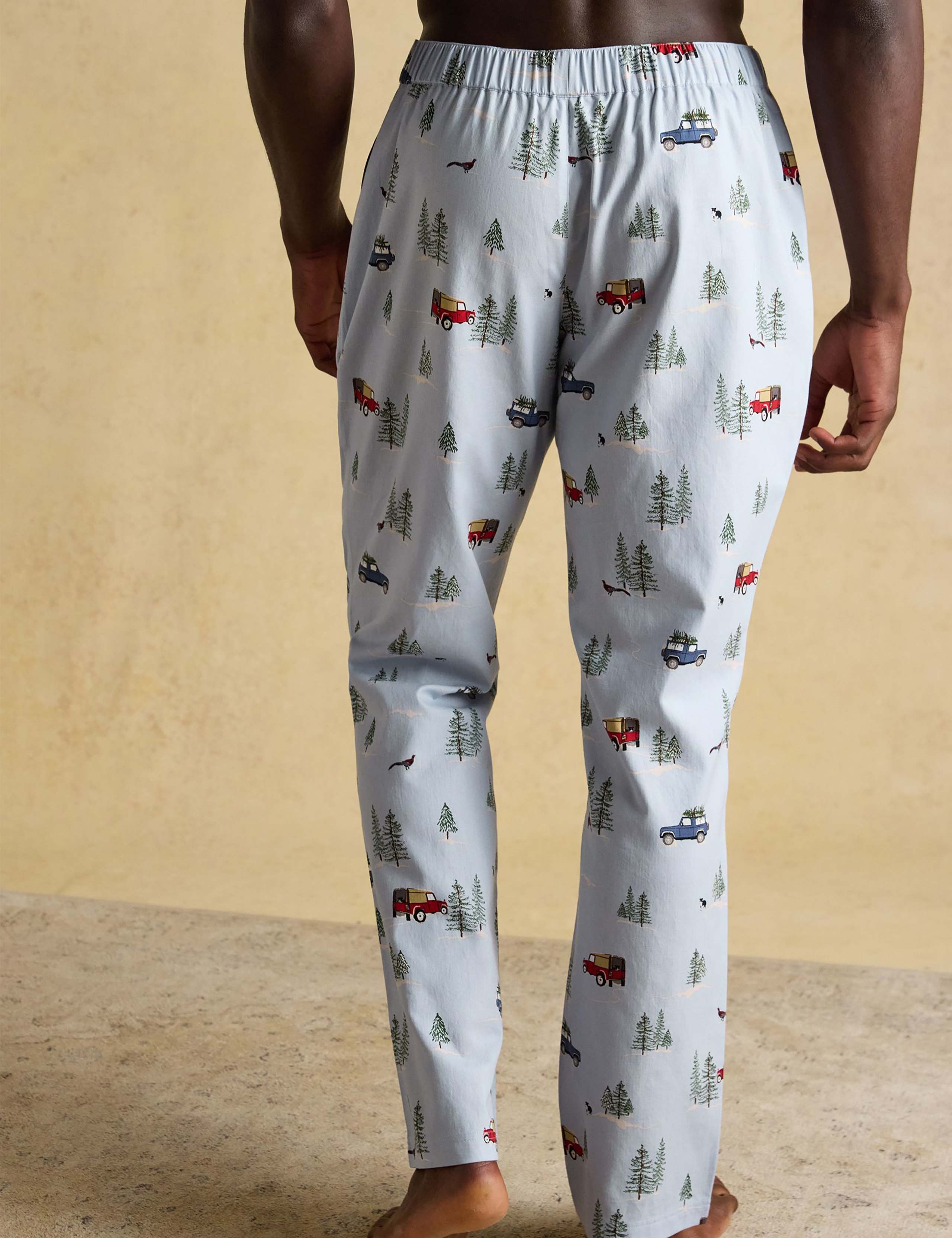 Pure Cotton Printed Pyjama Bottoms 3 of 5