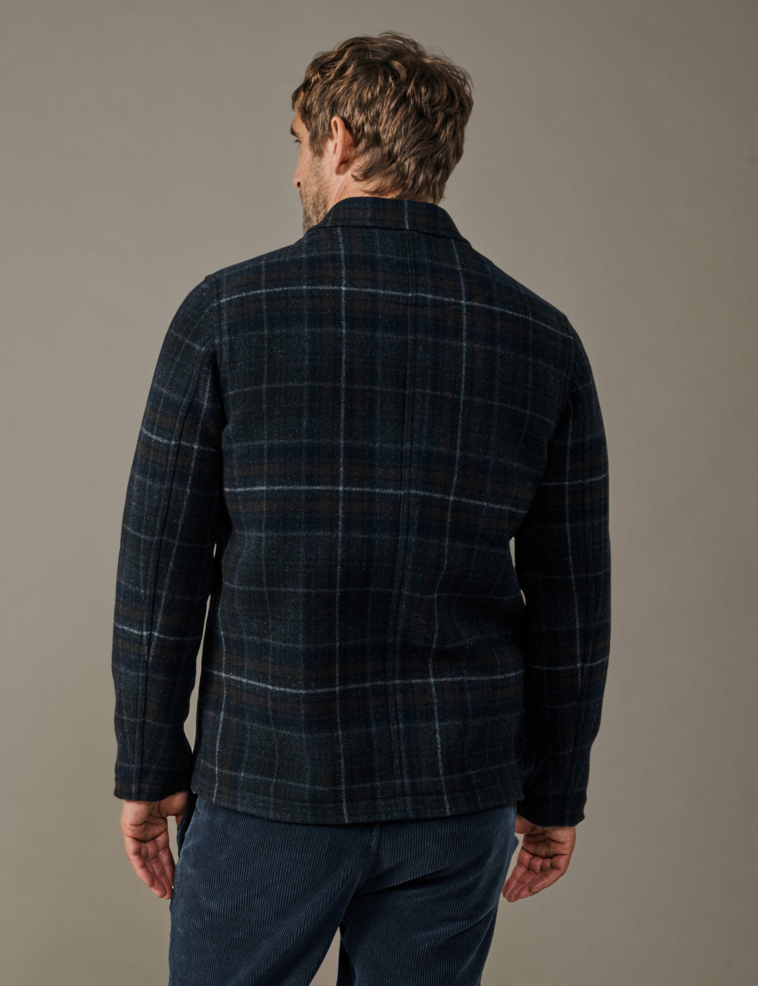 Wool Blend Overshirt 3 of 3