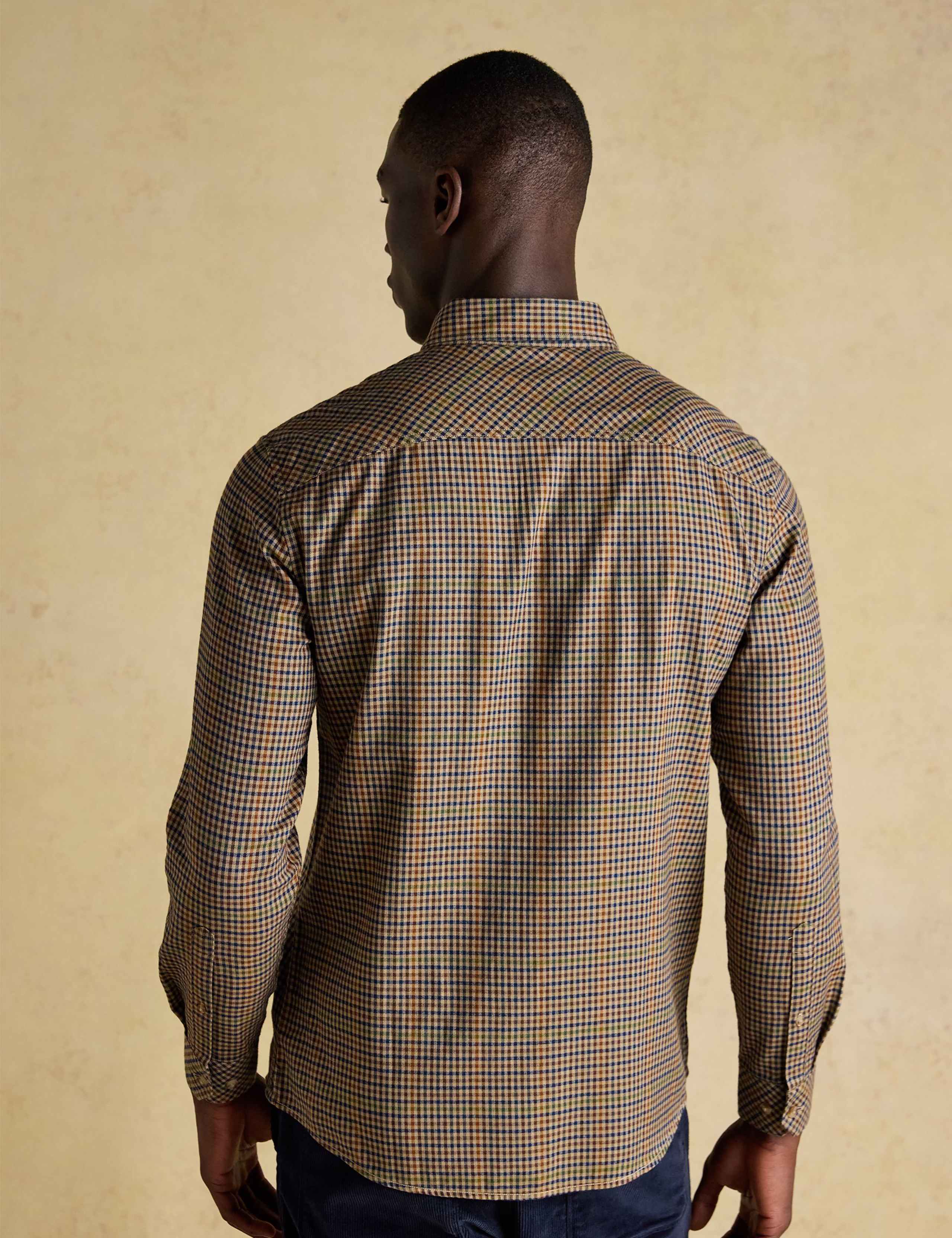 Regular Fit Pure Cotton Checked Flannel Shirt 3 of 9