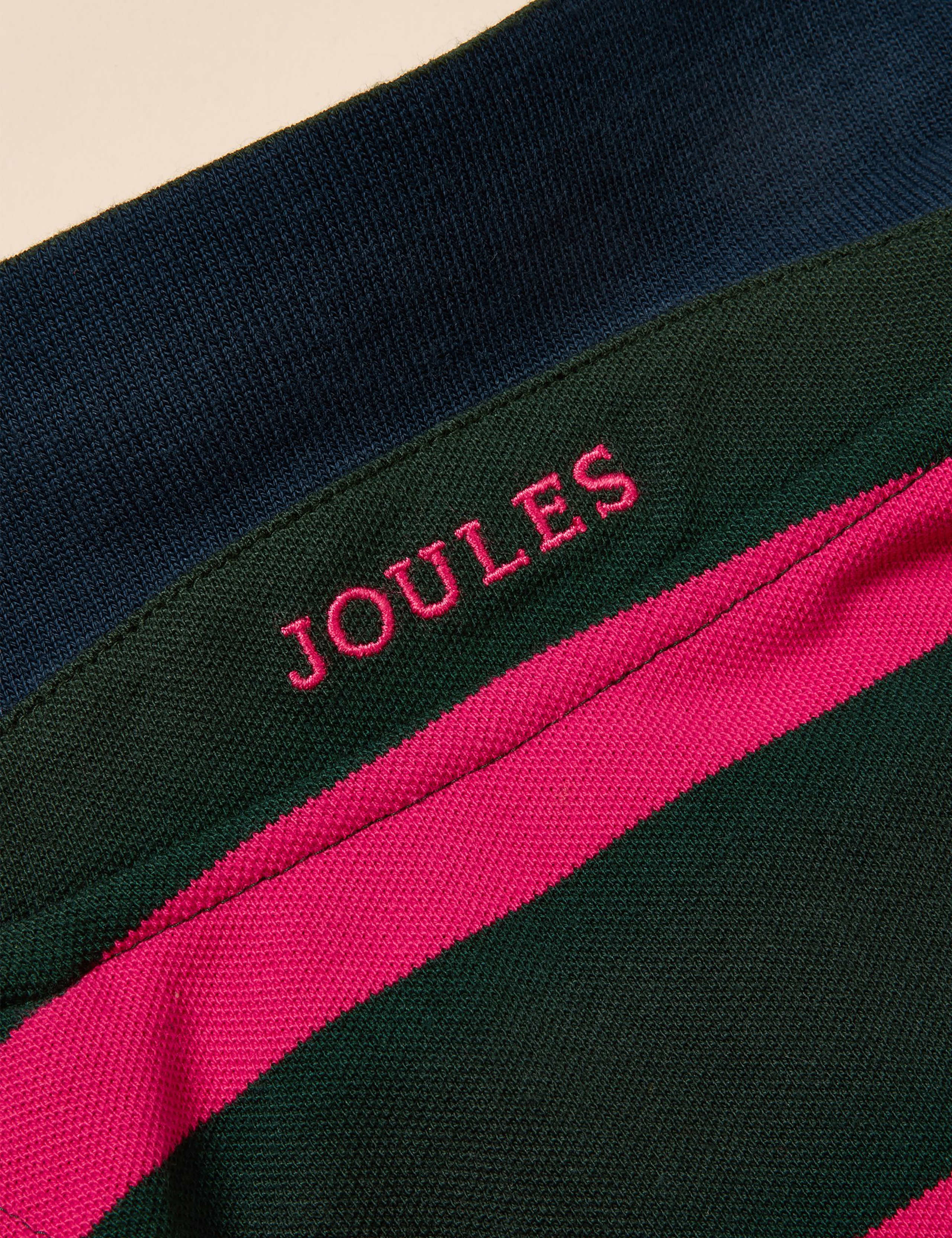 Pure Cotton Striped Polo Shirt 6 of 6