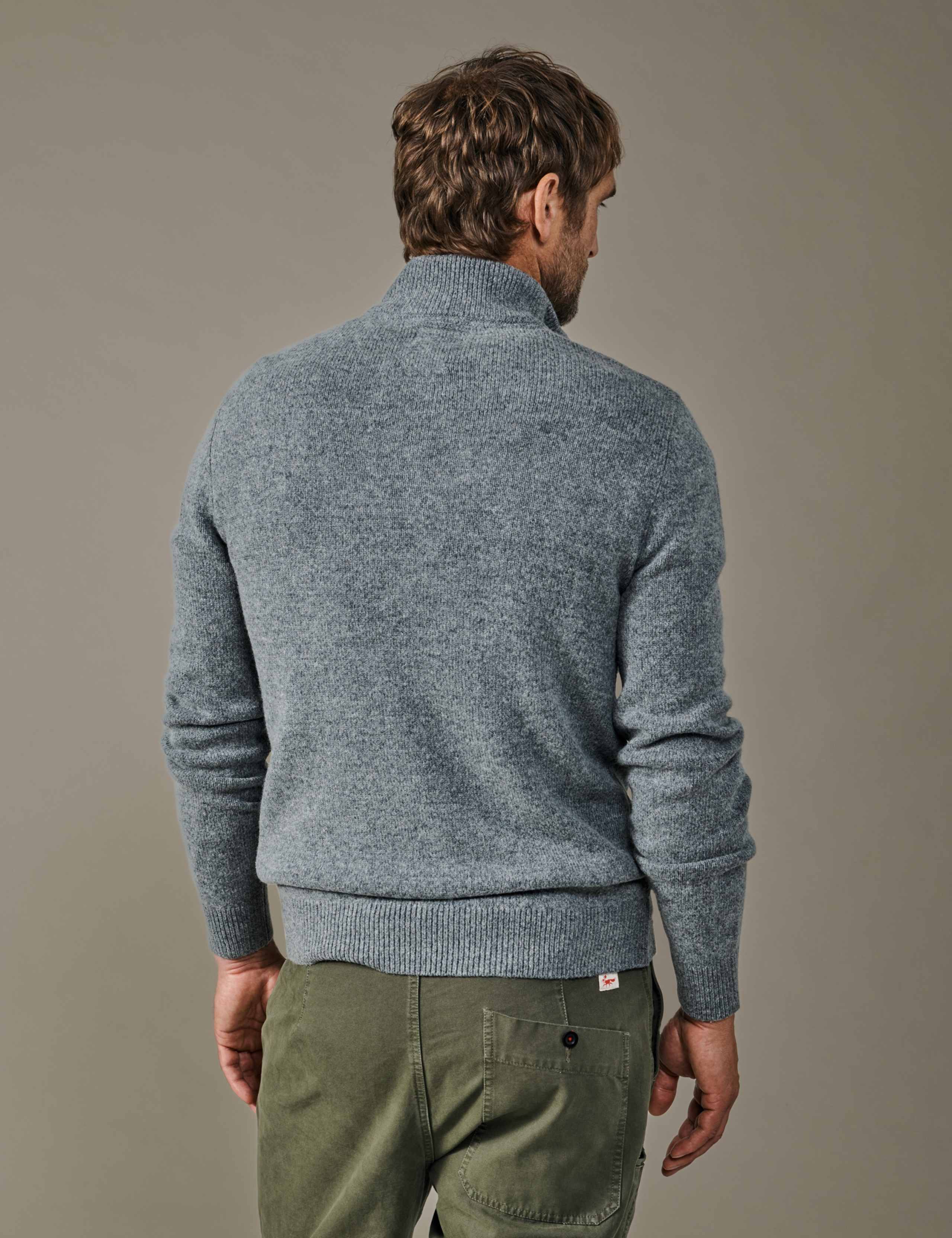 Lambswool Rich Half Zip Jumper 3 of 3