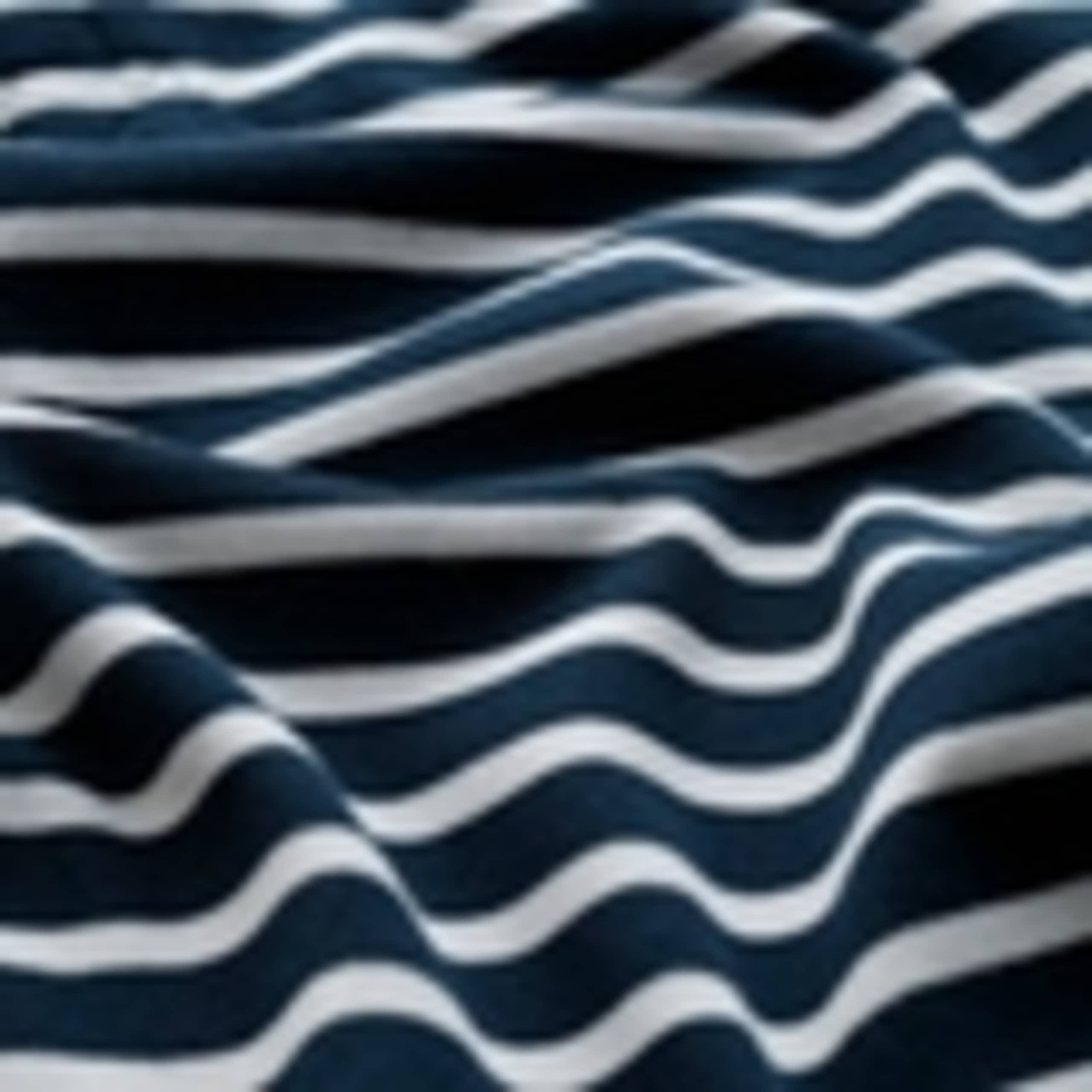 Pure Cotton Pique Striped Polo Shirt 5 of 5