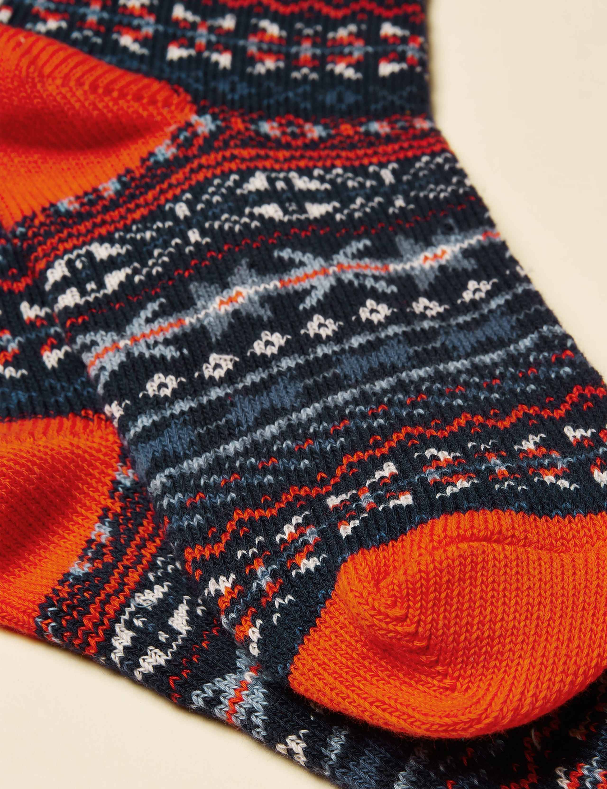 Cotton Rich Patterned Socks 3 of 3