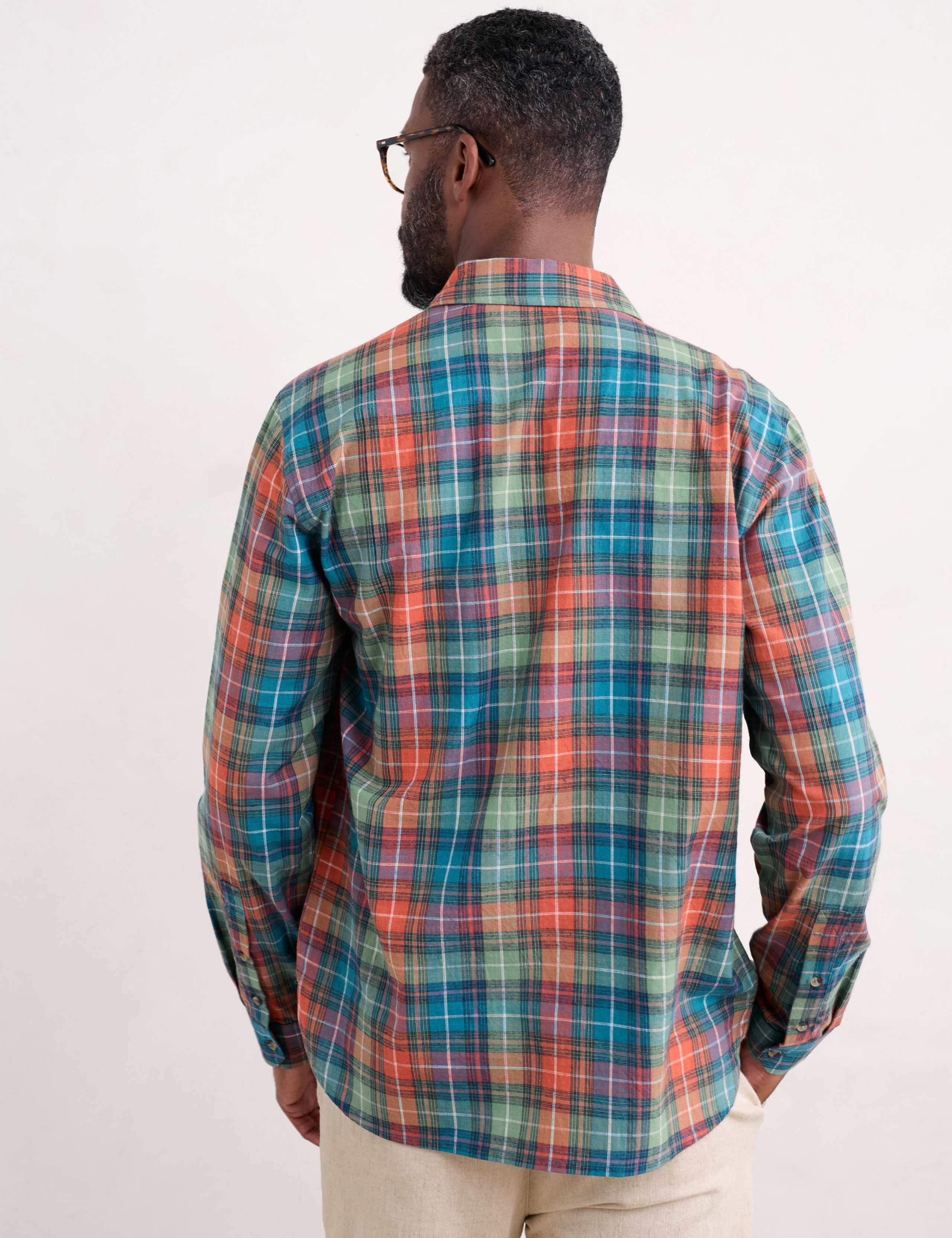 Pure Cotton Check Flannel Shirt 3 of 4