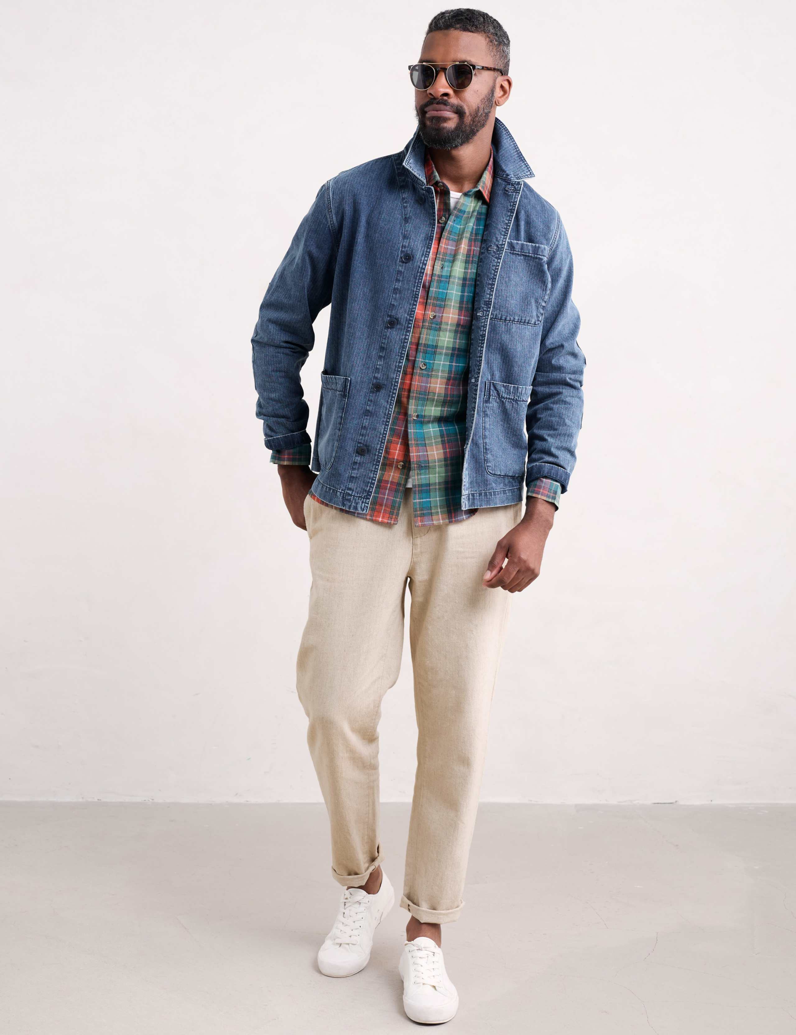 Pure Cotton Check Flannel Shirt 4 of 4