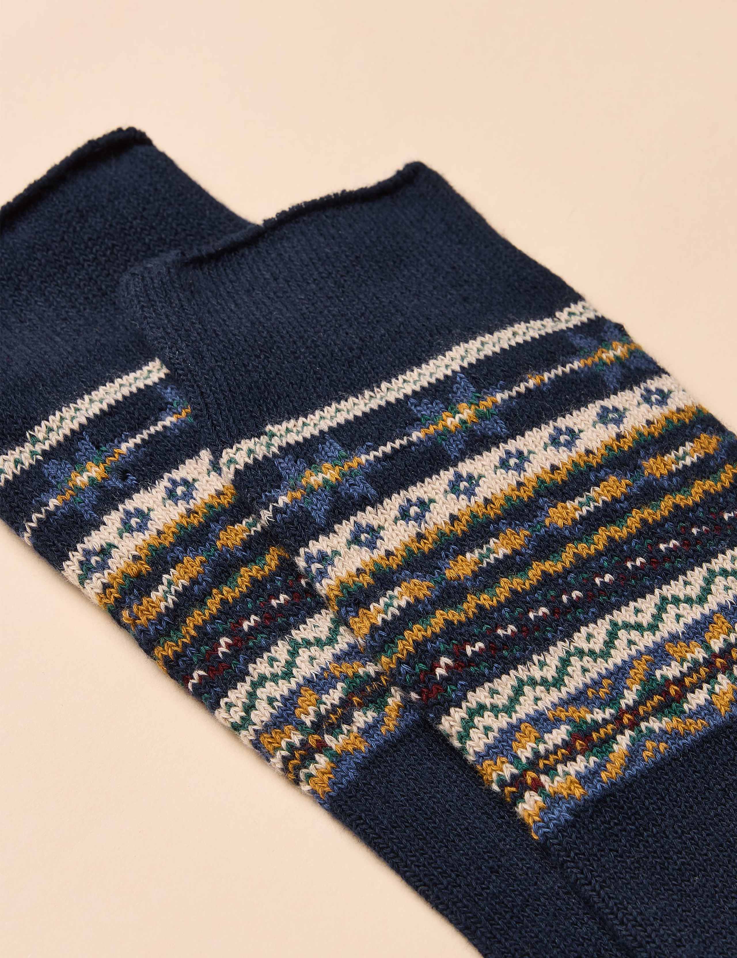 Patterned Cotton Rich Socks 3 of 3
