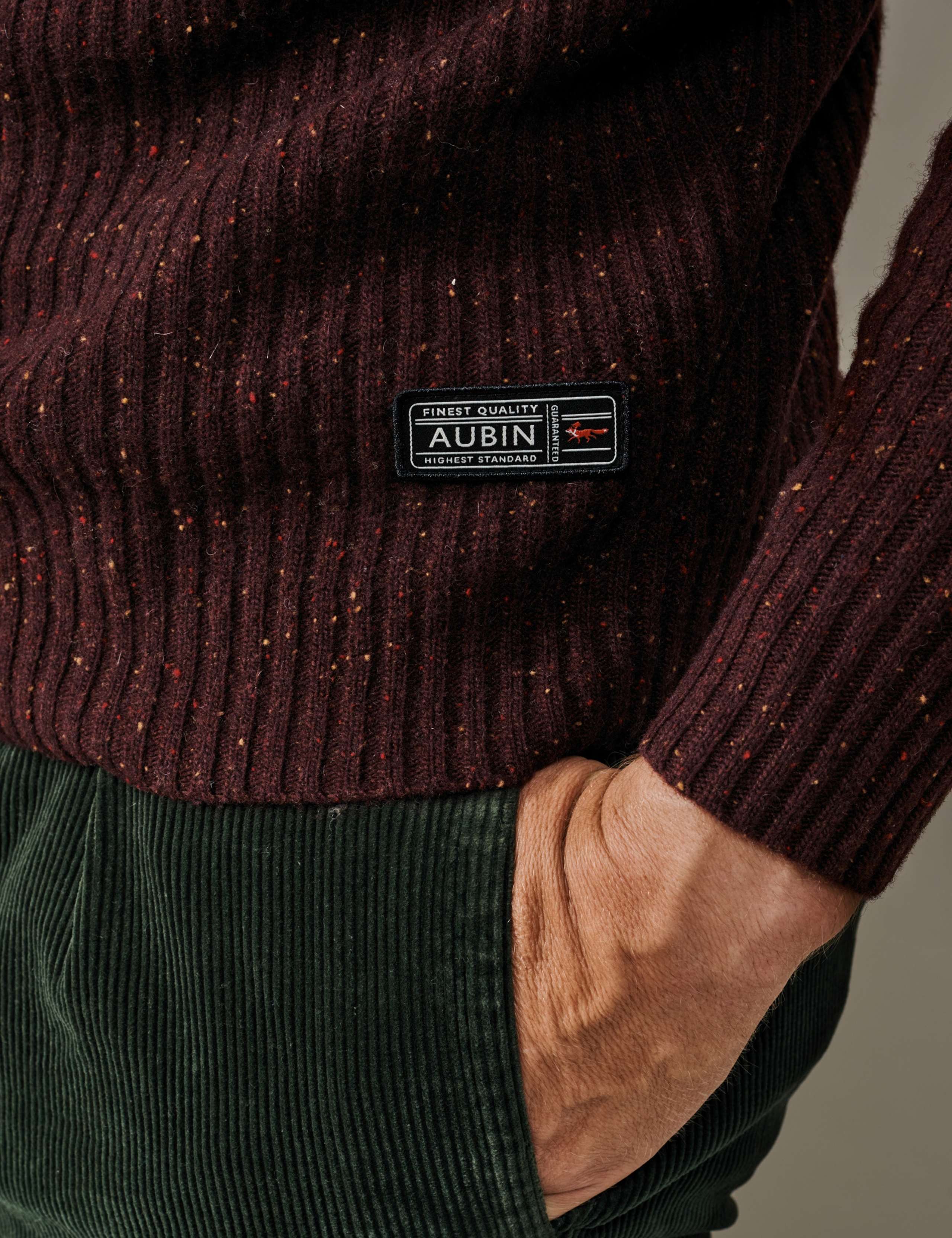 Lambswool Rich Ribbed Crew Neck Jumper 4 of 4