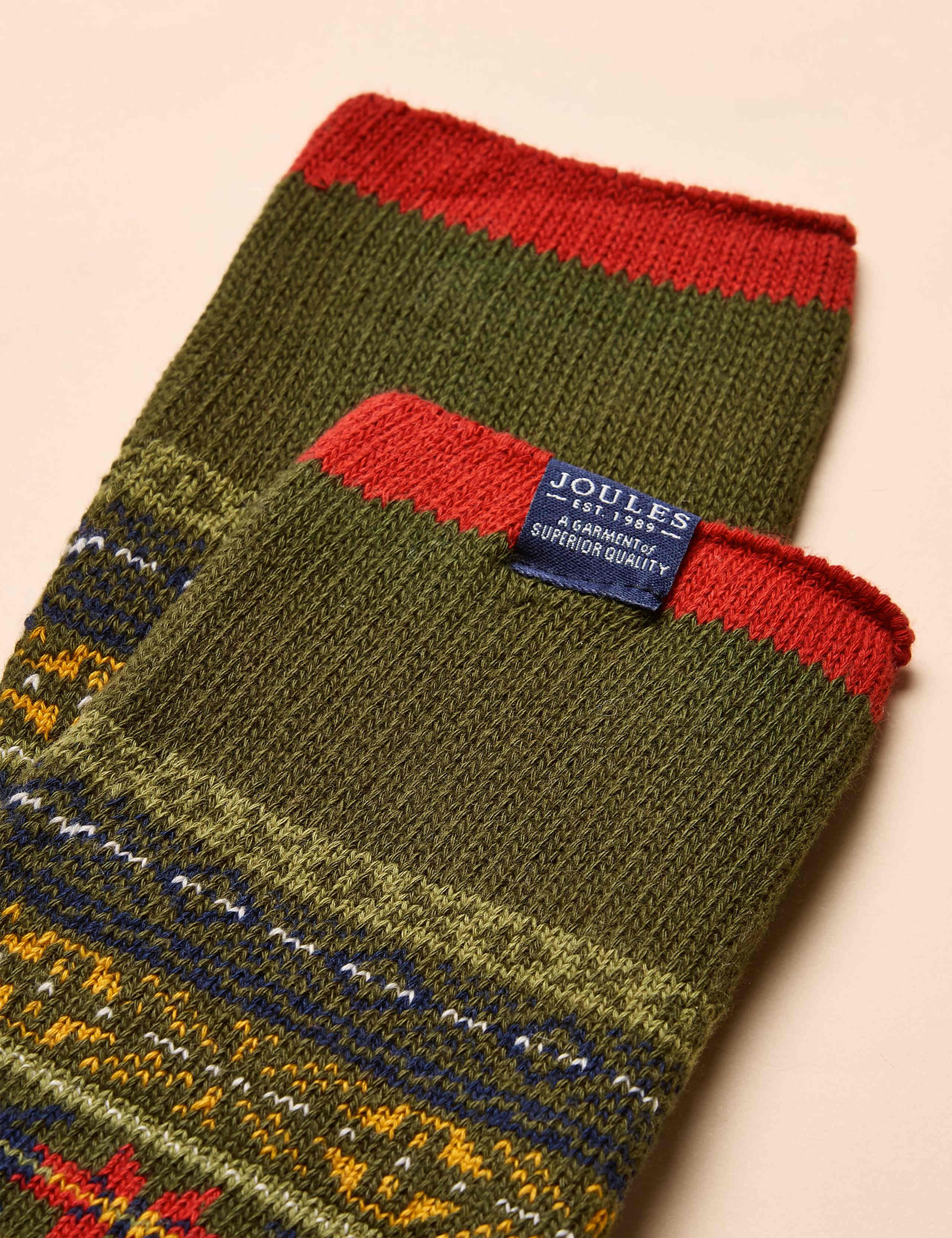 Cotton Rich Patterned Socks 2 of 3