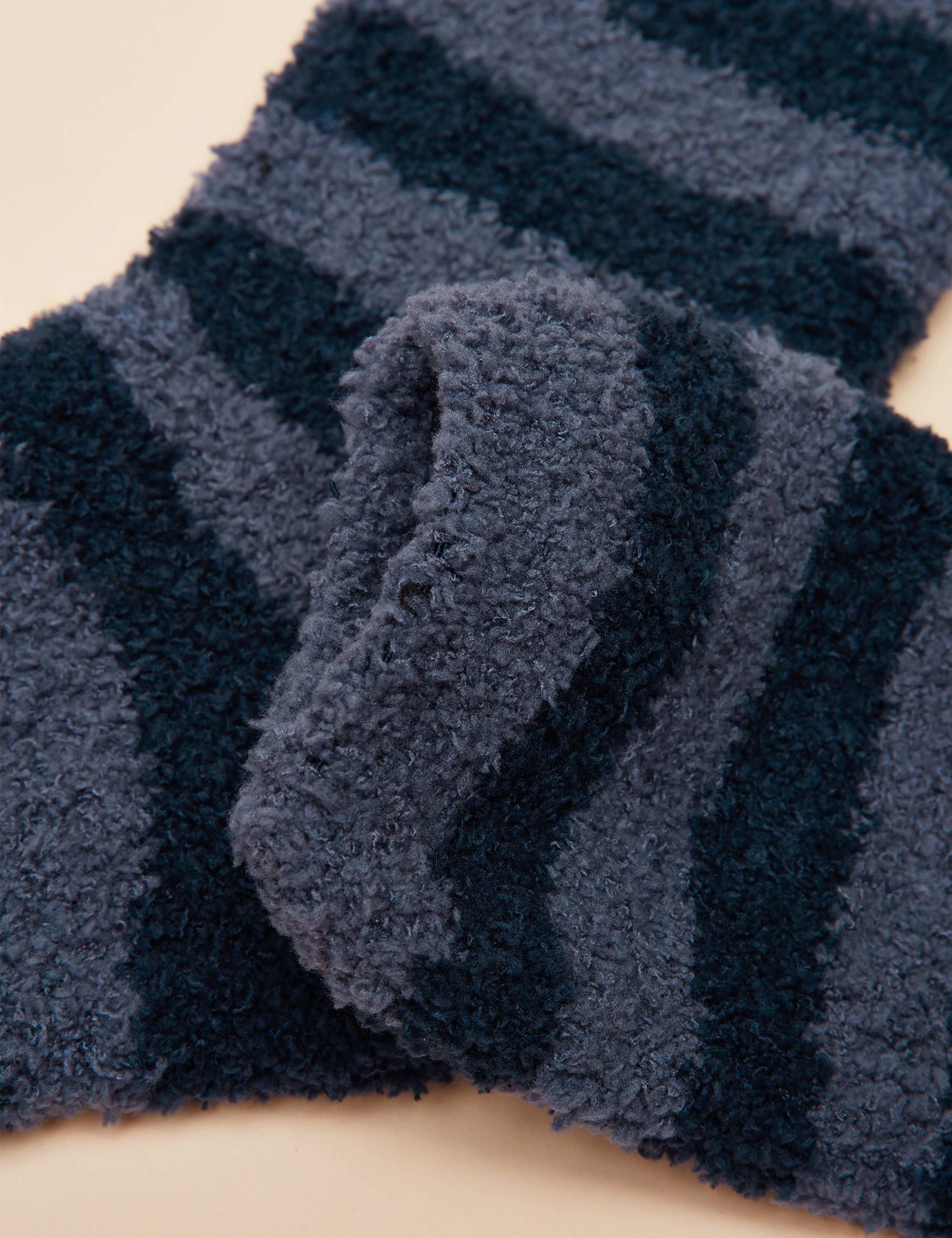 Striped Fluffy Thermal Socks 2 of 3