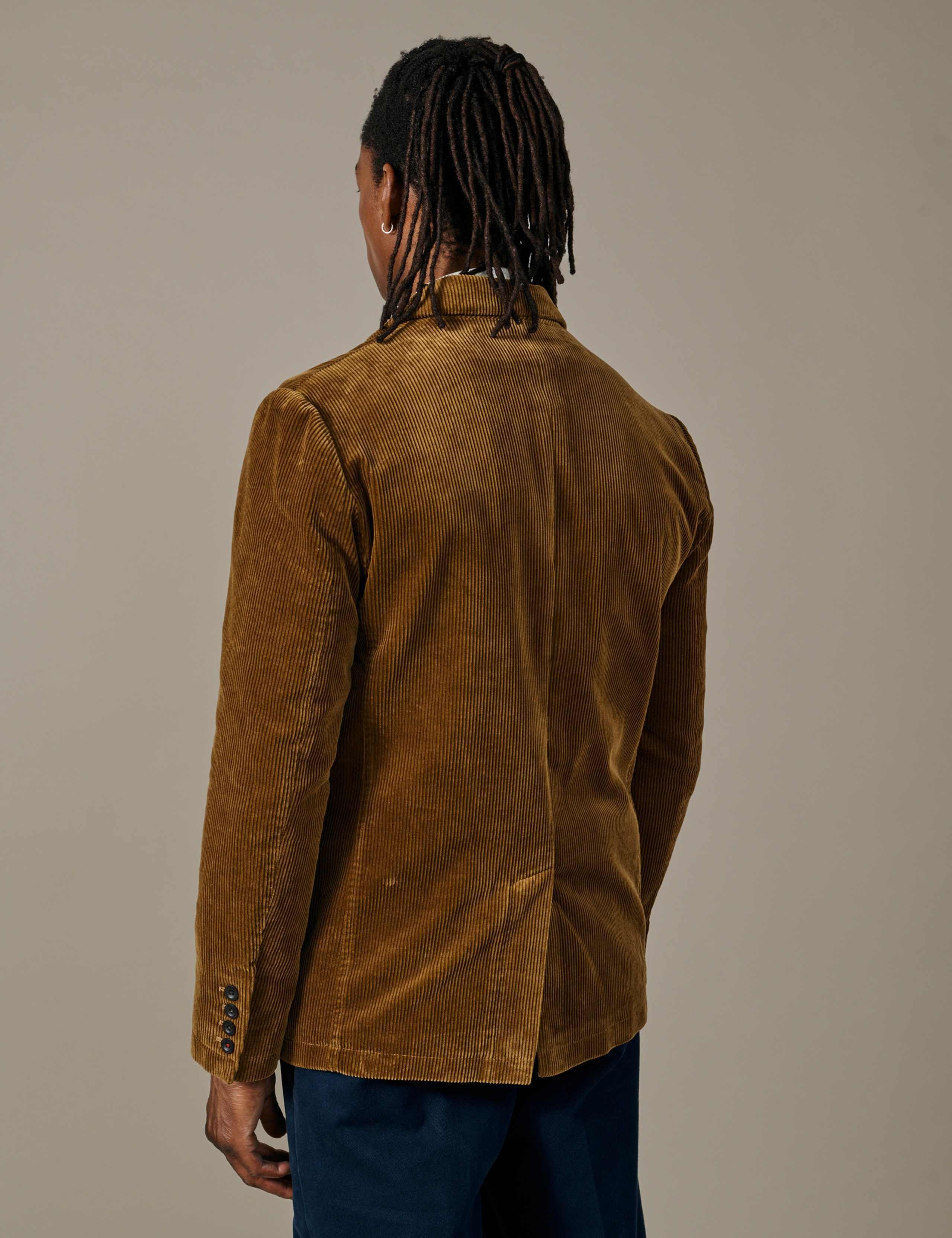 Tailored Fit Pure Cotton Corduroy Blazer 2 of 4