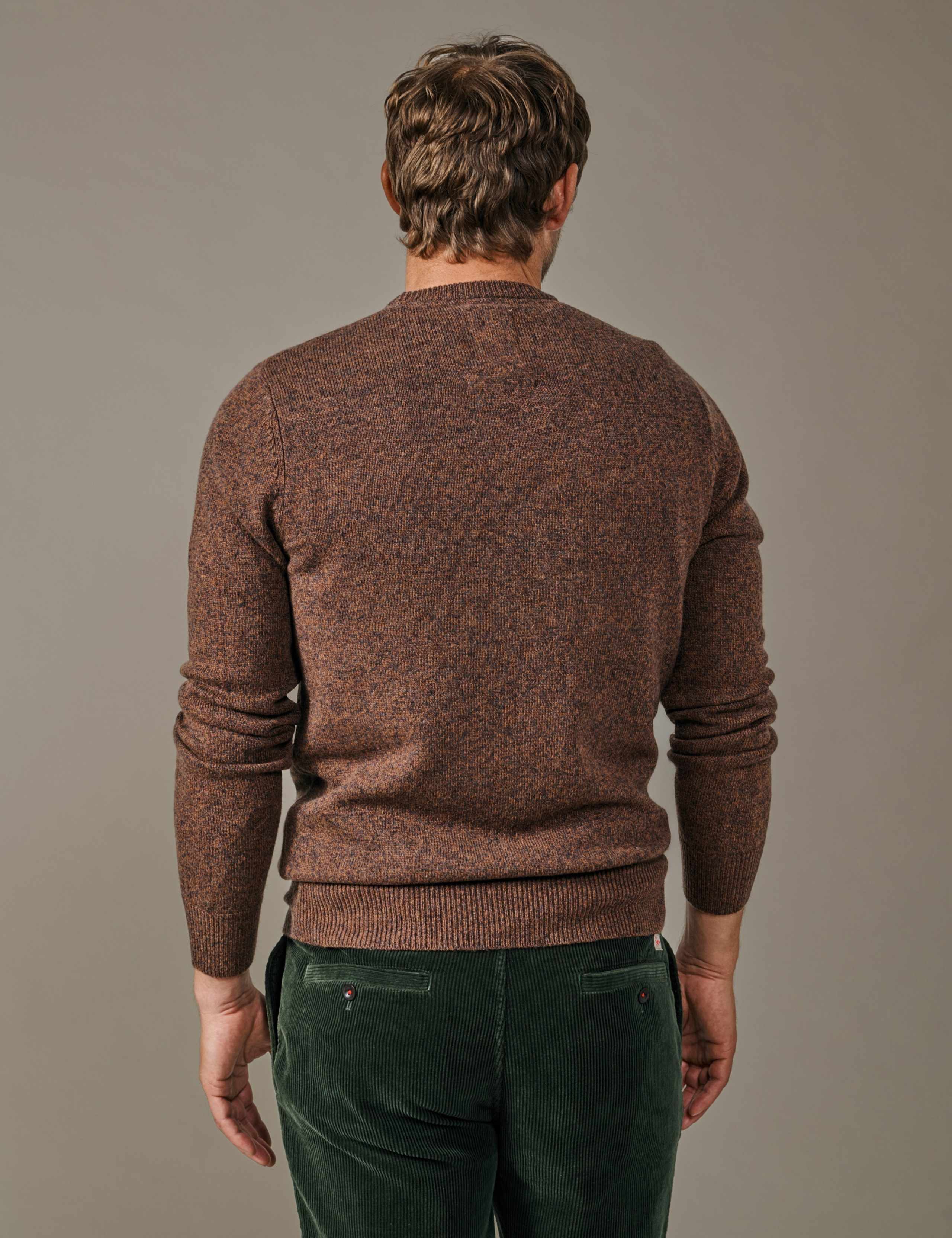 Pure Wool Crew Neck Jumper 3 of 4