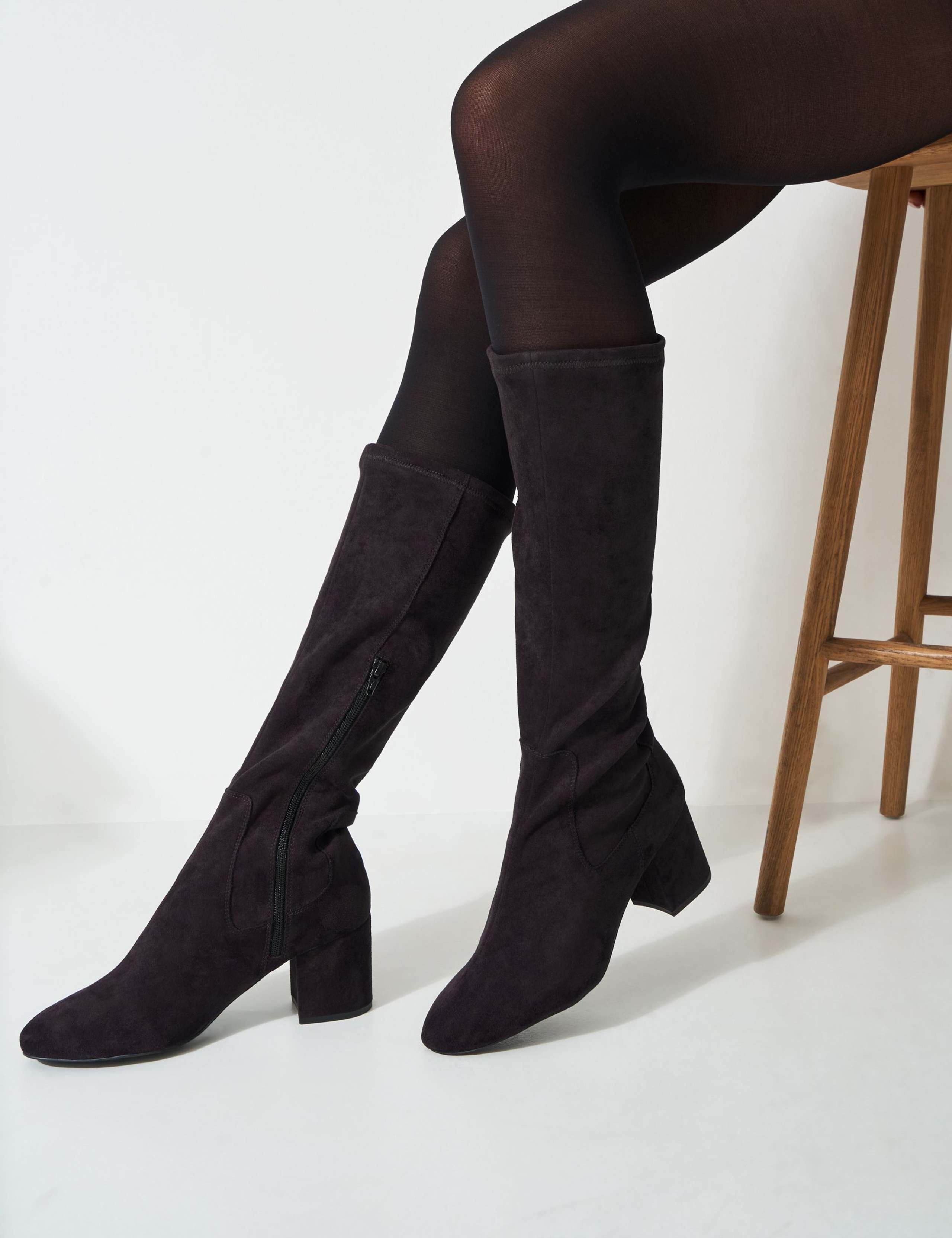 Leather Knee High Boots 4 of 4