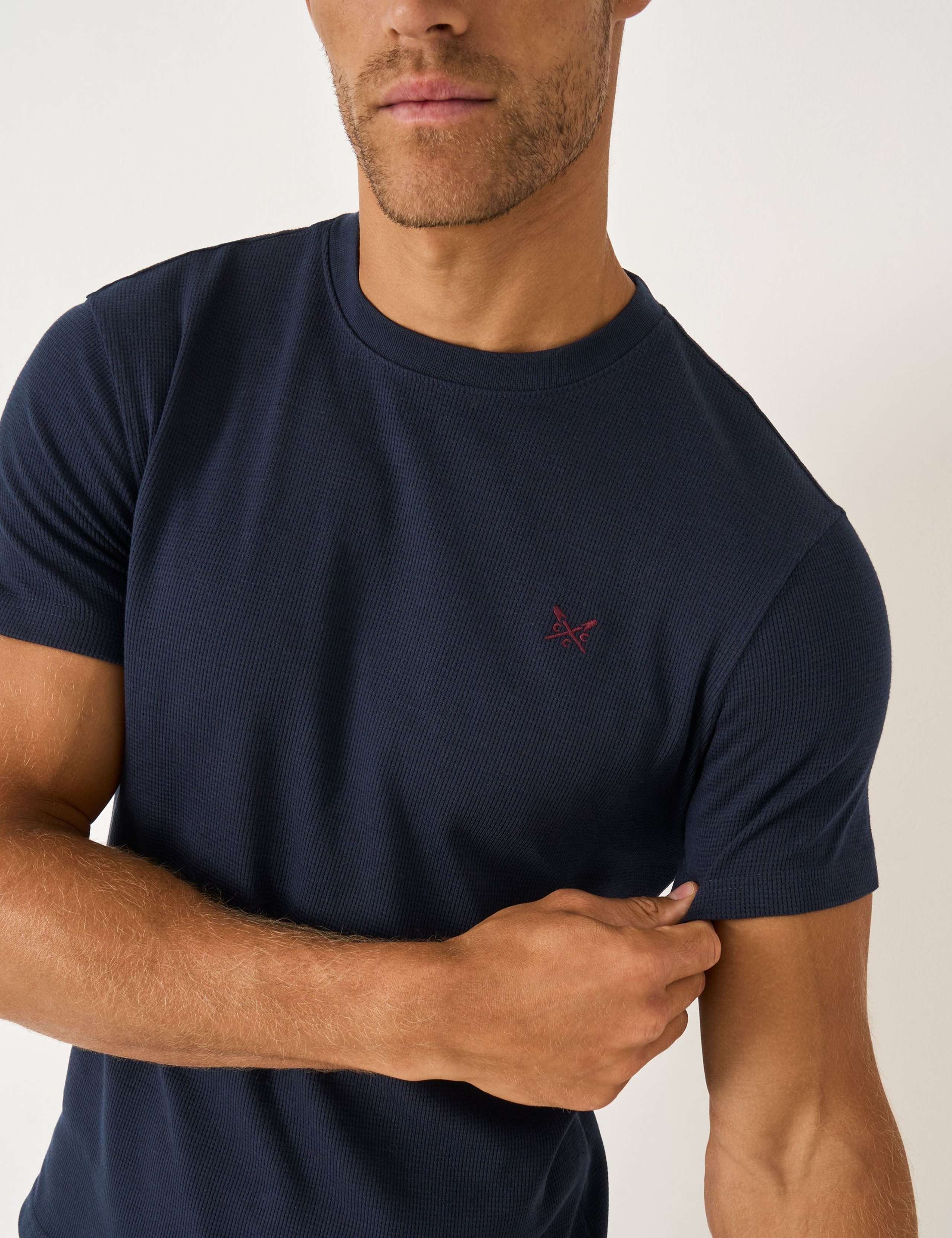 Cotton Rich Waffle T-Shirt 5 of 5