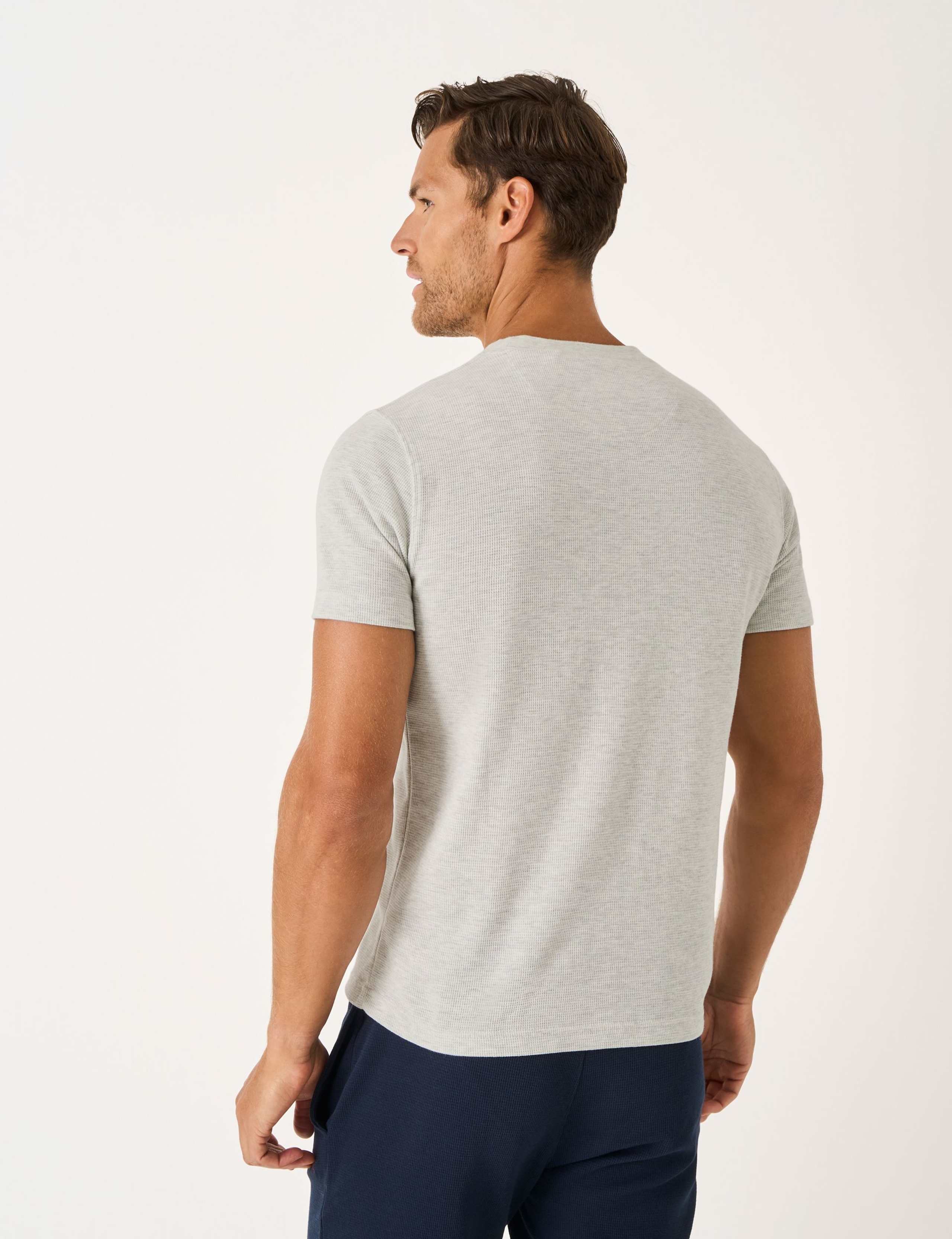Cotton Rich Waffle T-Shirt 4 of 5