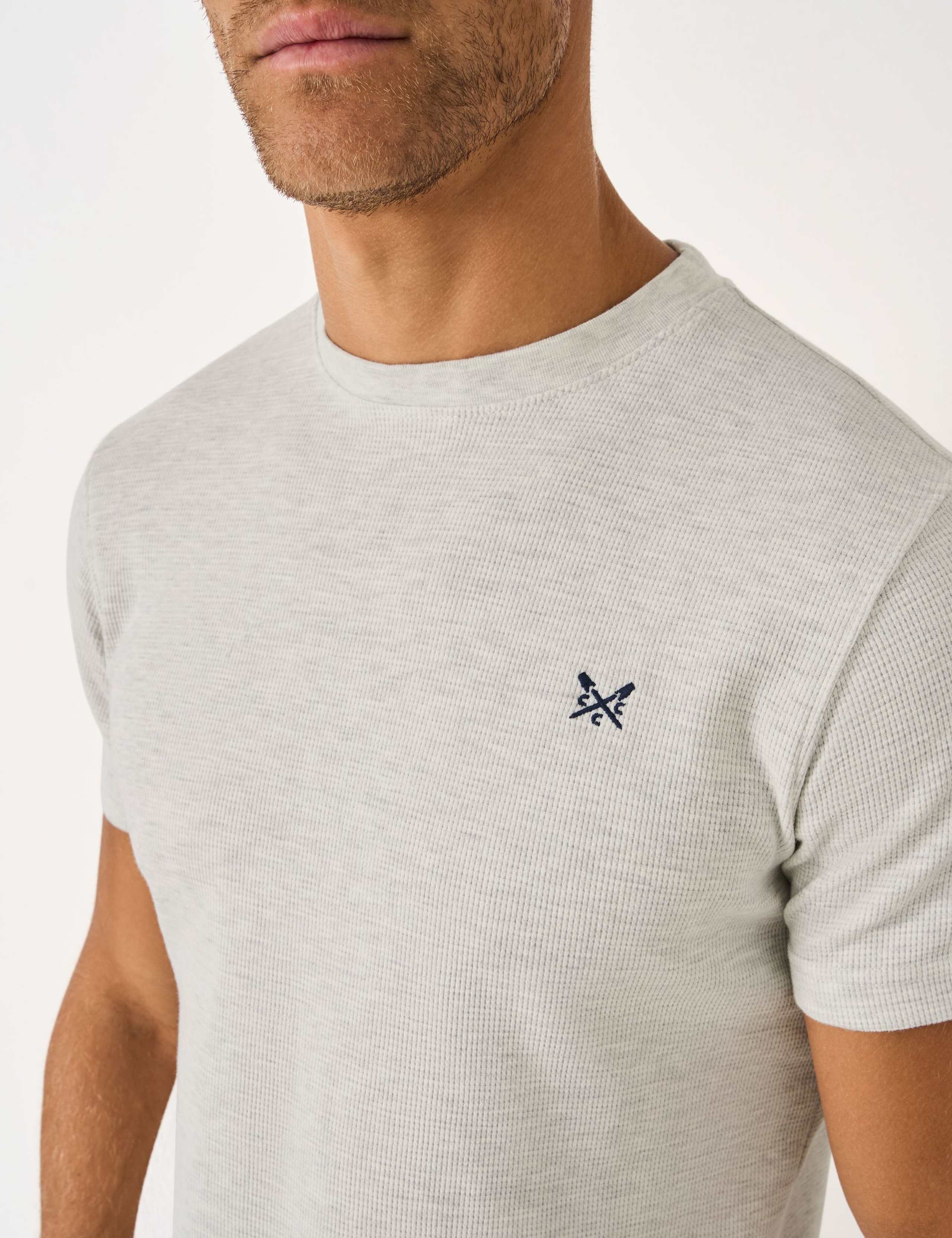 Cotton Rich Waffle T-Shirt 5 of 5