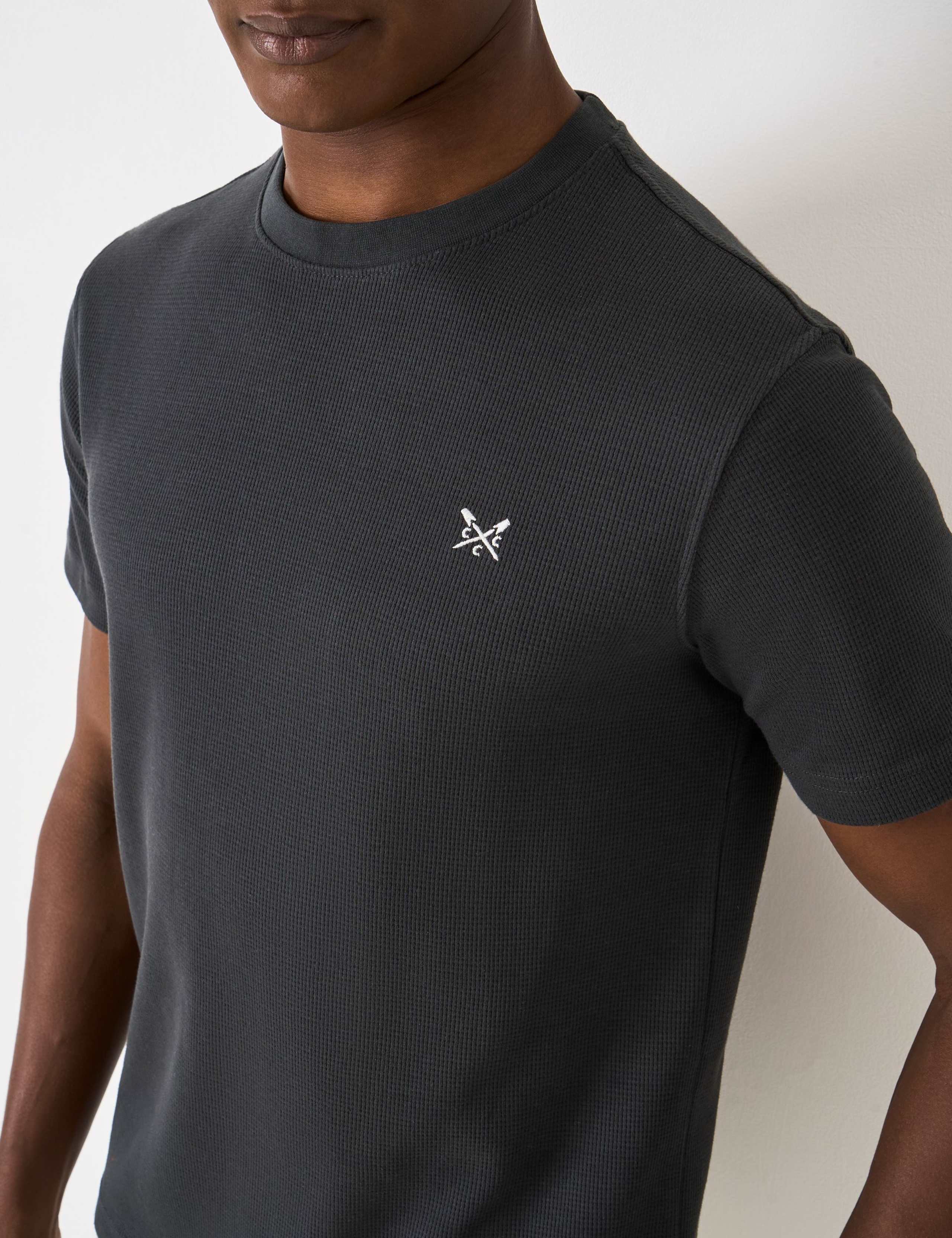 Cotton Rich Waffle T-Shirt 5 of 5