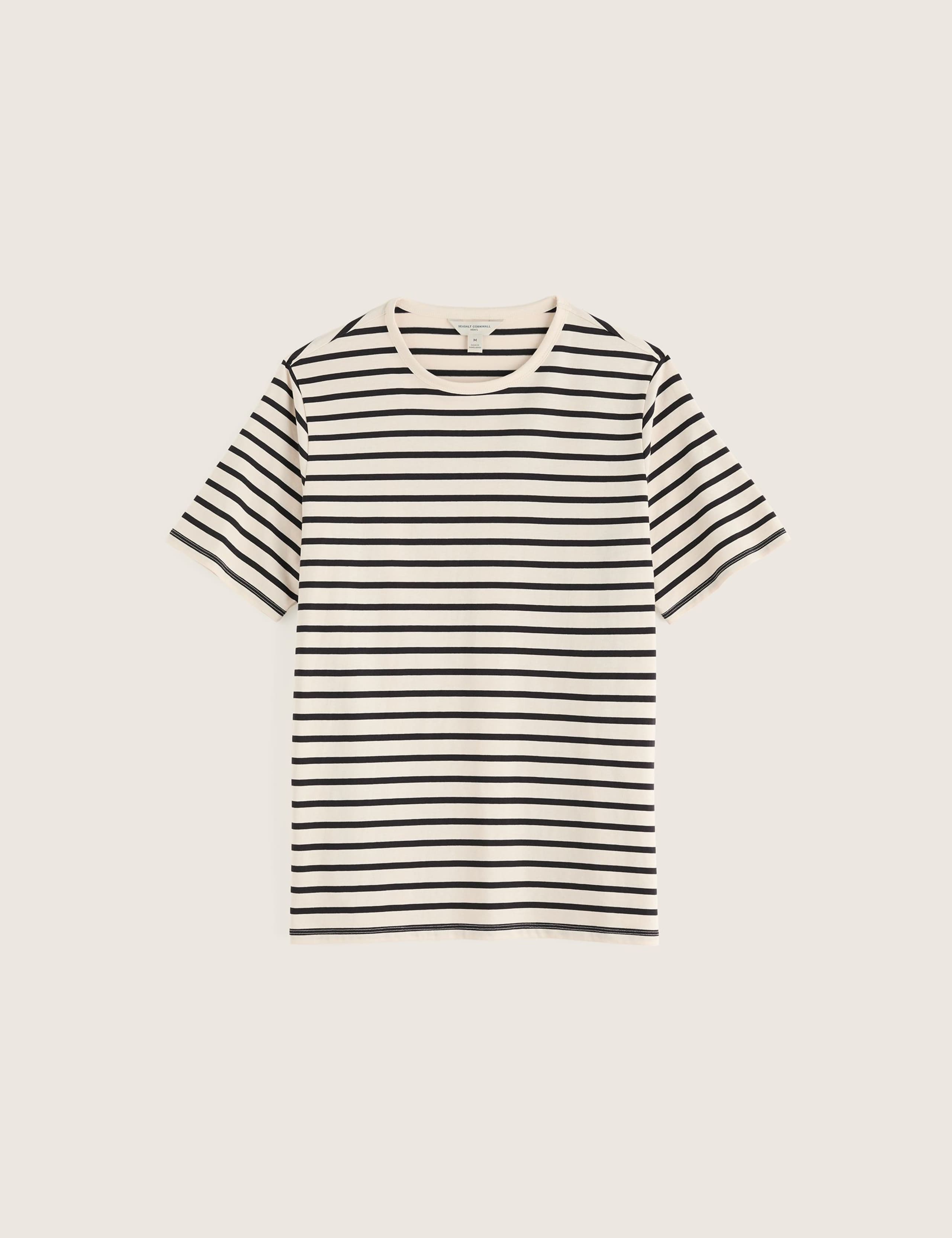 Pure Cotton Striped T-Shirt 2 of 5