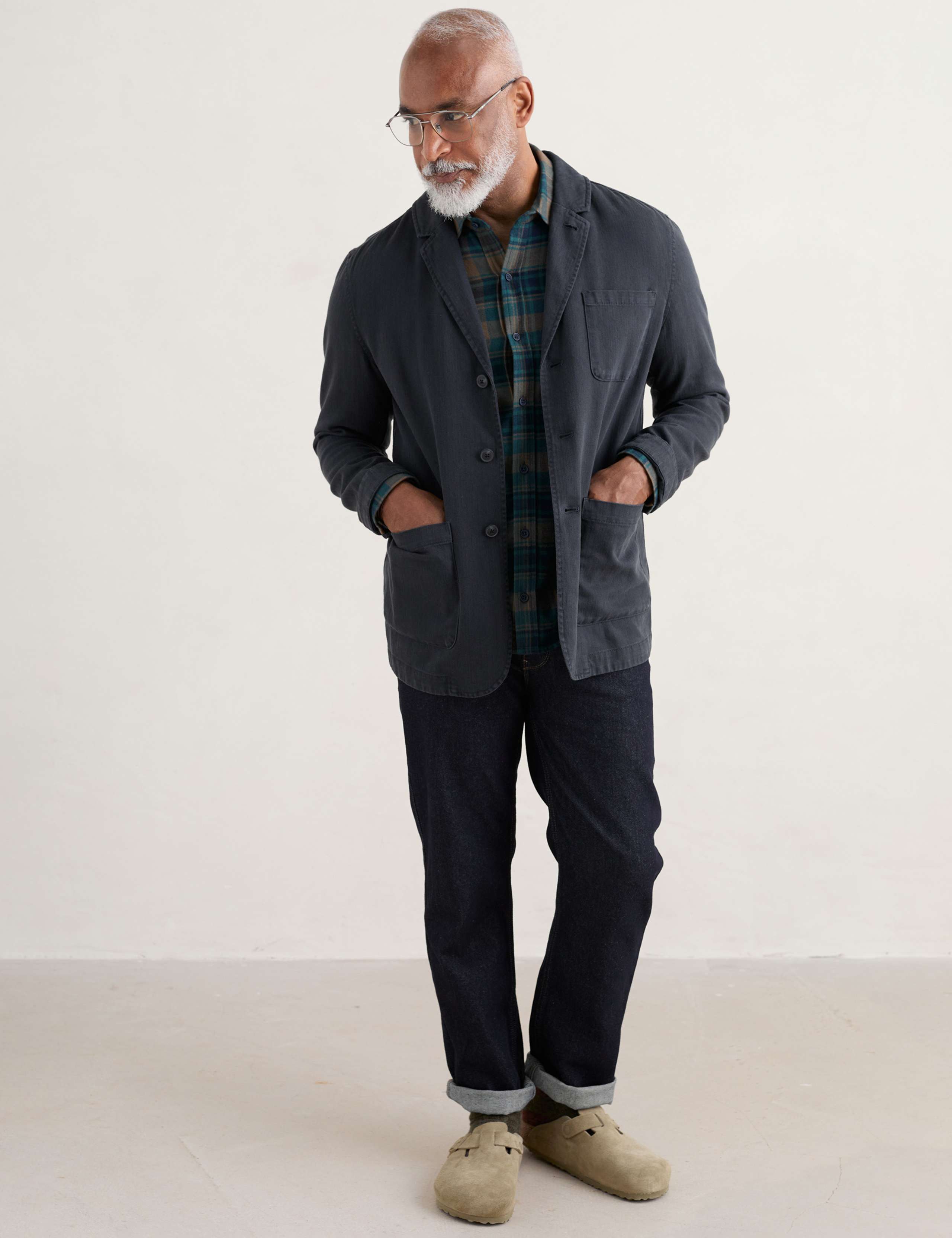 Linen Rich Utility Jacket 1 of 5