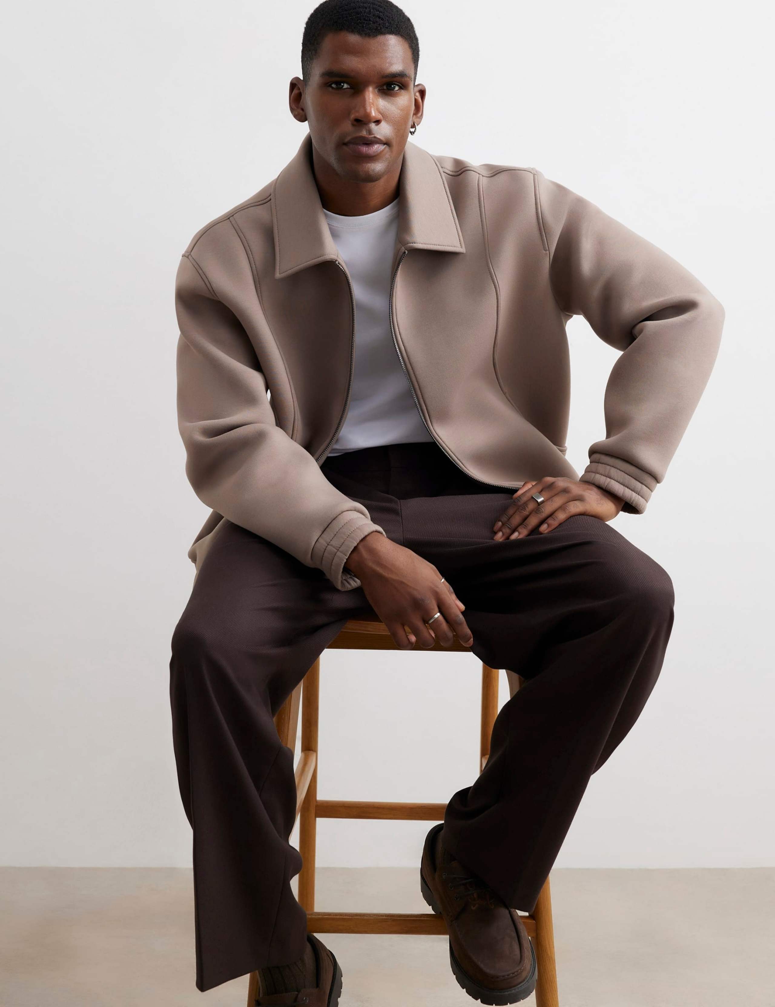 Collared Zip Through Jacket 3 of 6