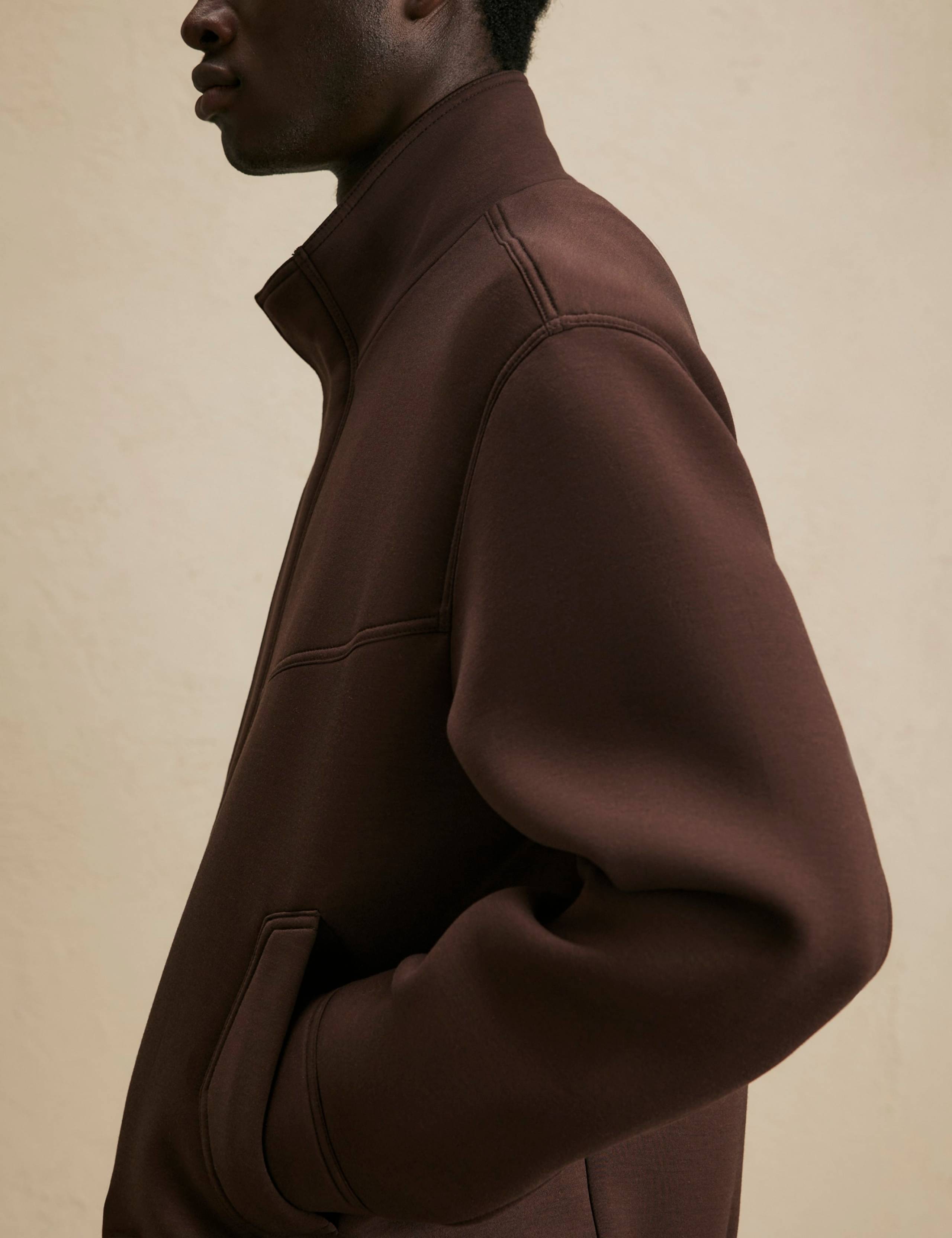Funnel Neck Zip Through Jacket 4 of 6
