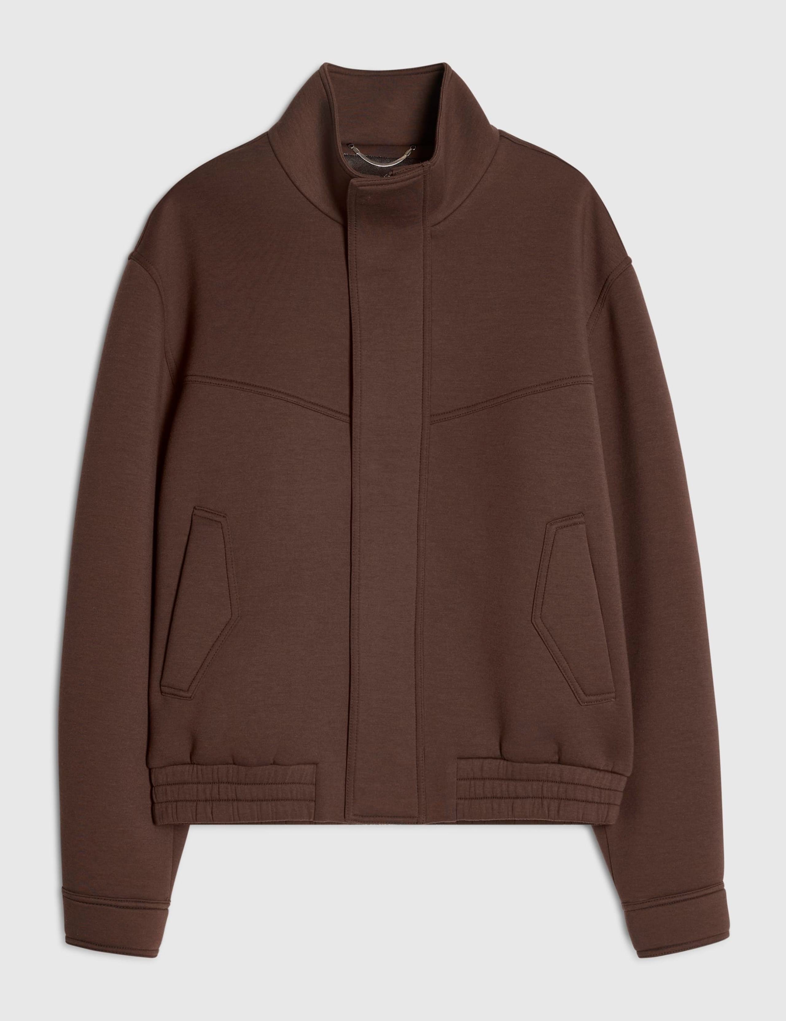 Funnel Neck Zip Through Jacket 6 of 6