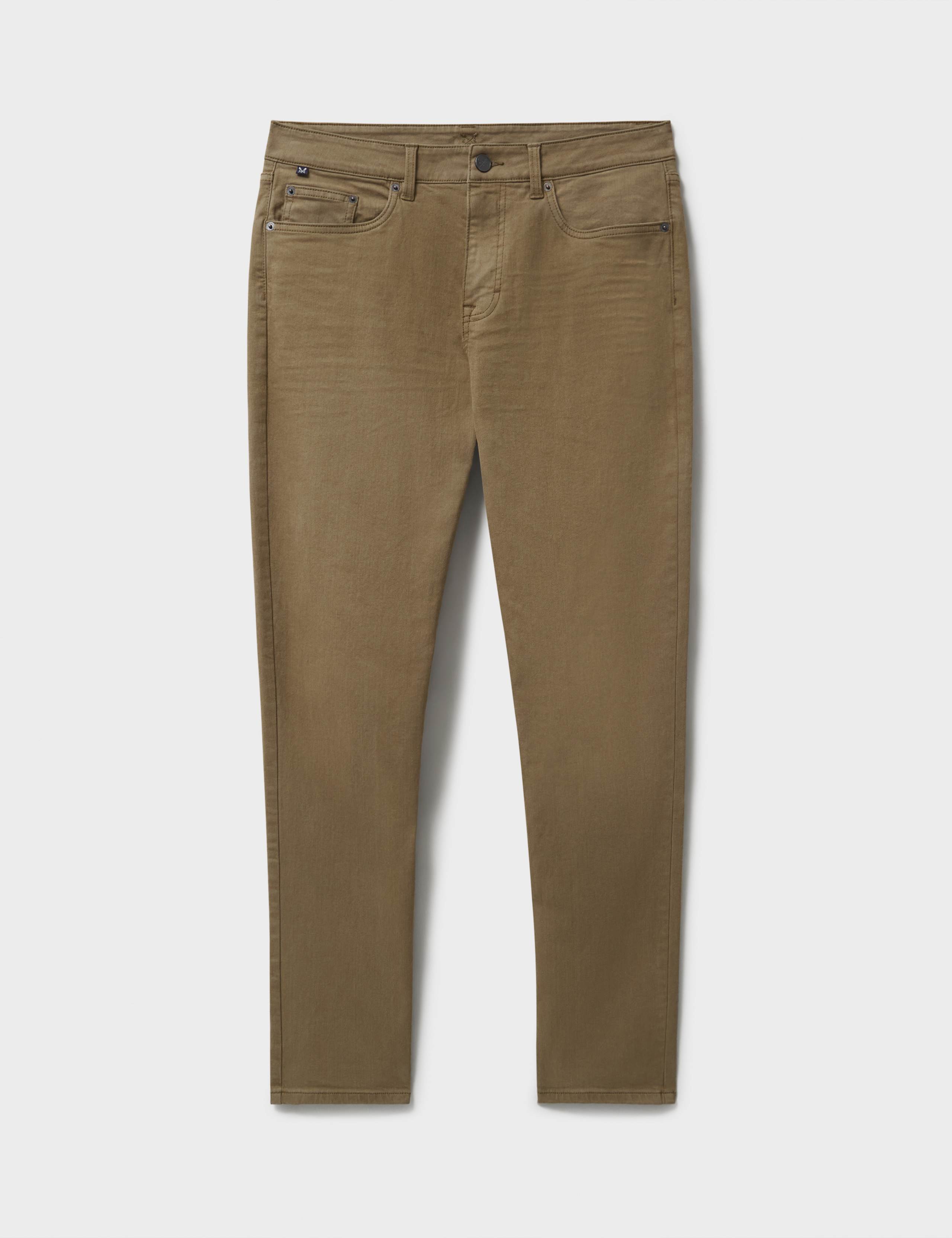 Straight Fit Overdyed 5 Pocket Jeans 2 of 5