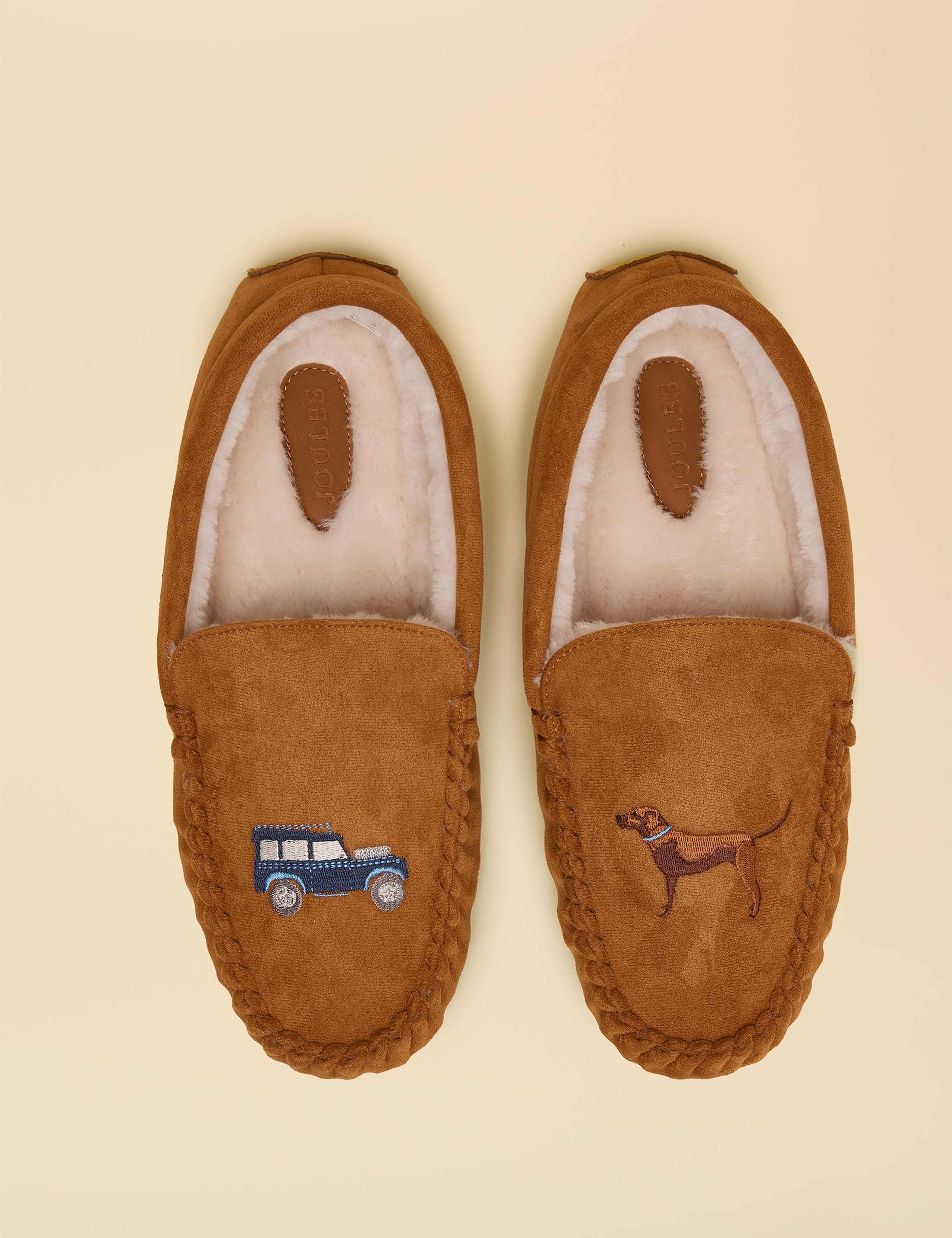 Embroidered Moccasin Slippers 4 of 7