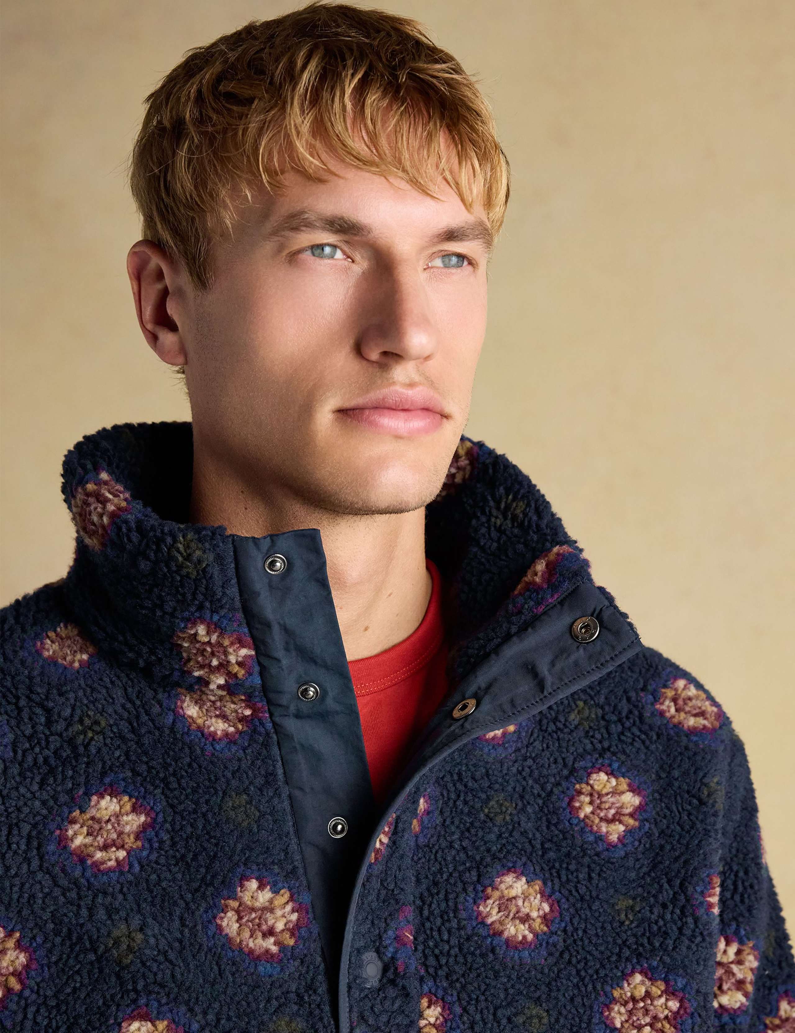 Floral Half Snap Fleece 6 of 10