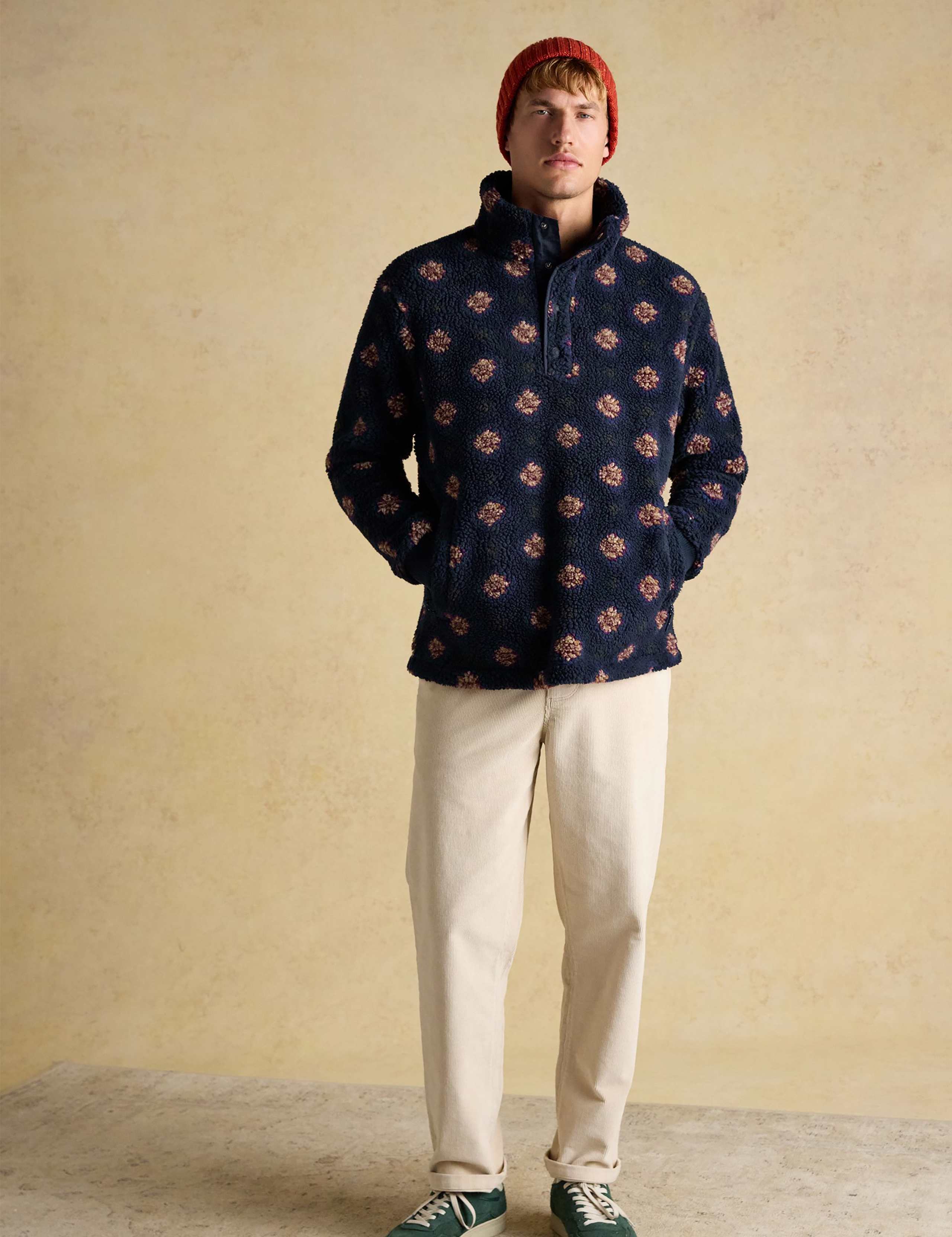 Floral Half Snap Fleece 7 of 10