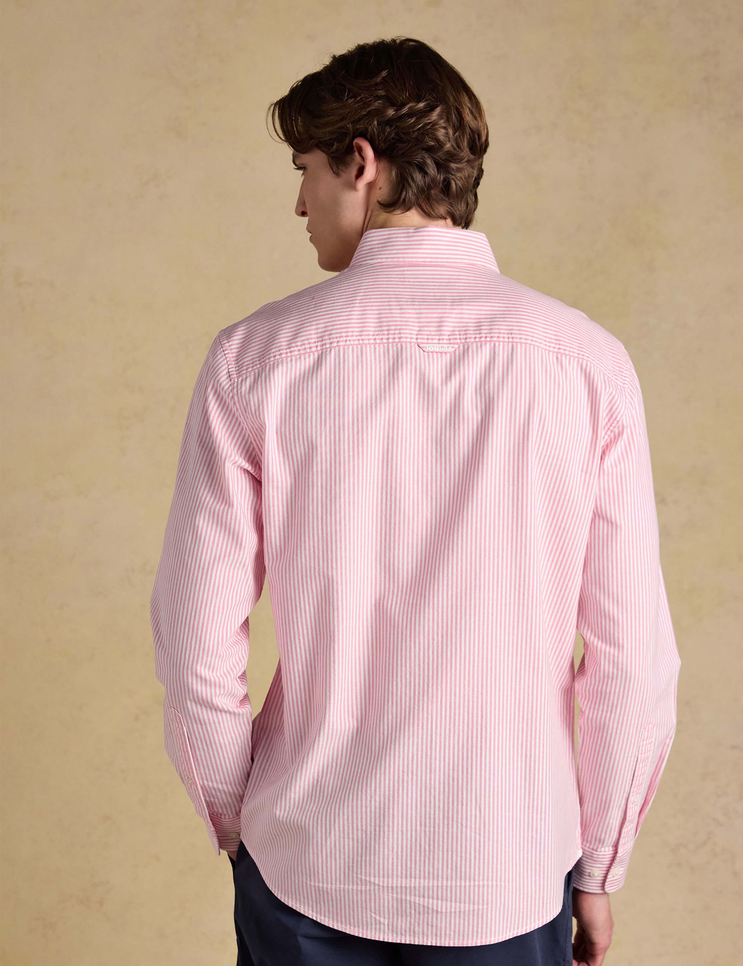 Regular Fit Pure Cotton Striped Oxford Shirt 4 of 9