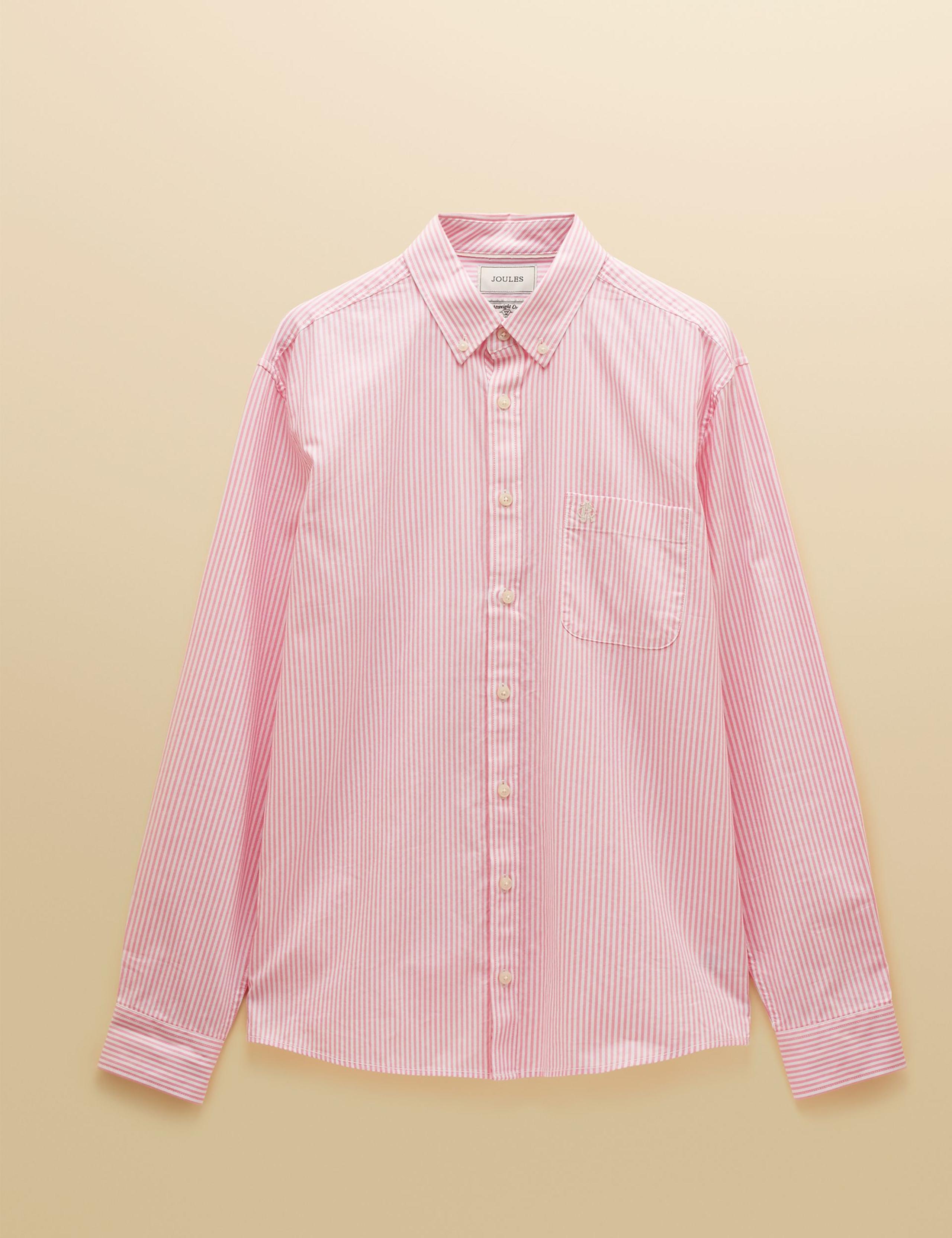 Regular Fit Pure Cotton Striped Oxford Shirt 2 of 9