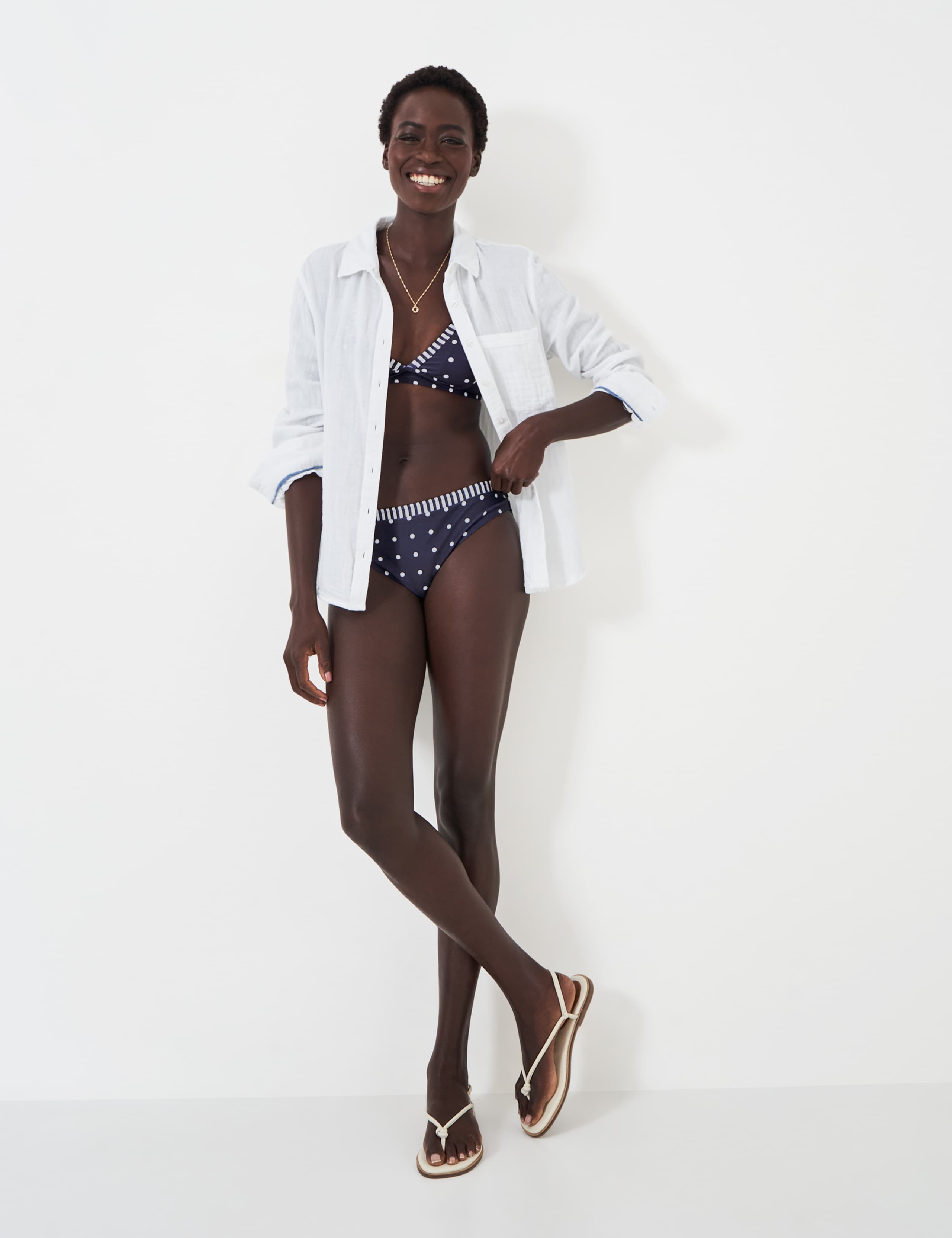 Polka Dot Hipster Bikini Bottoms 4 of 6