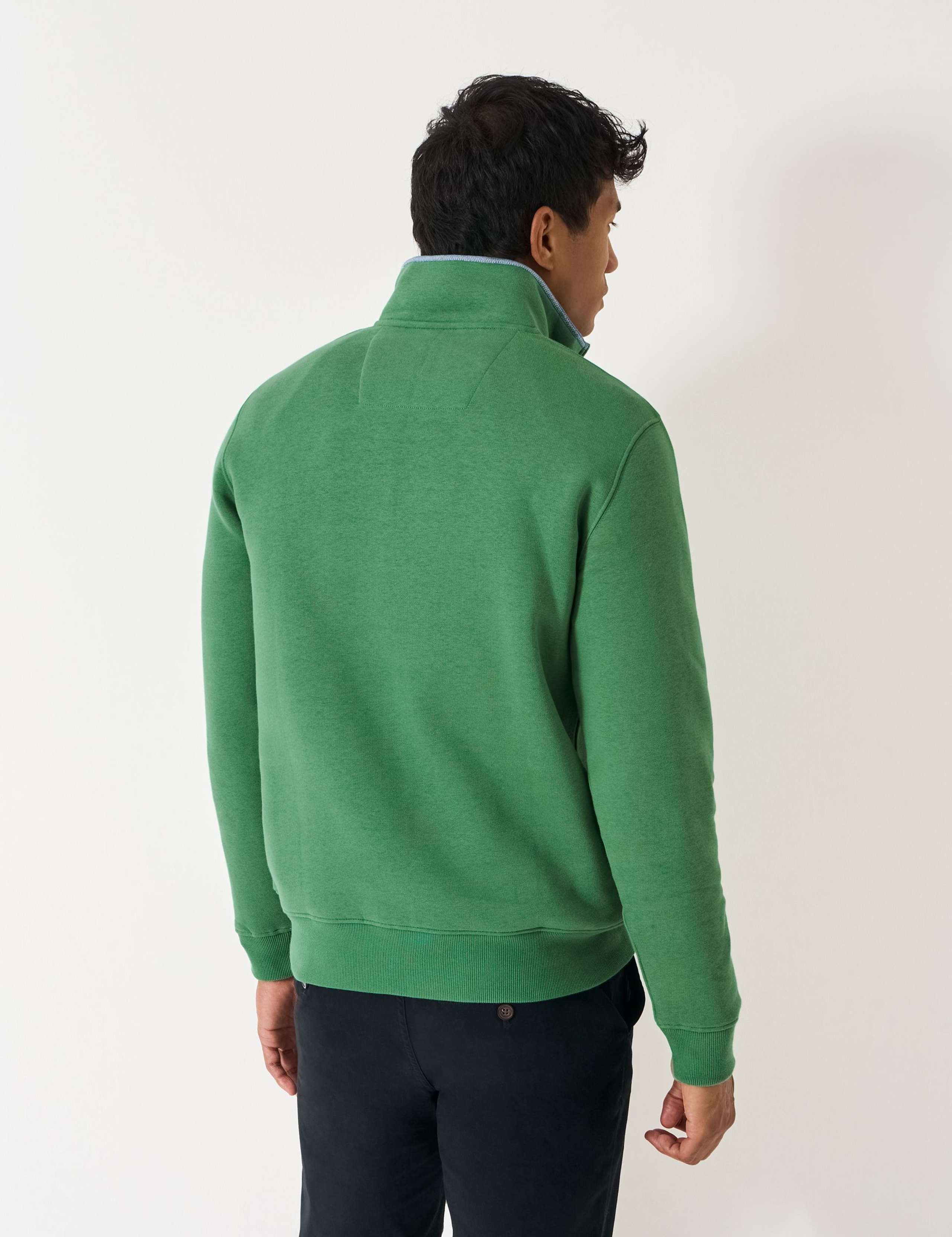 Cotton Rich Half Zip Sweatshirt 2 of 4