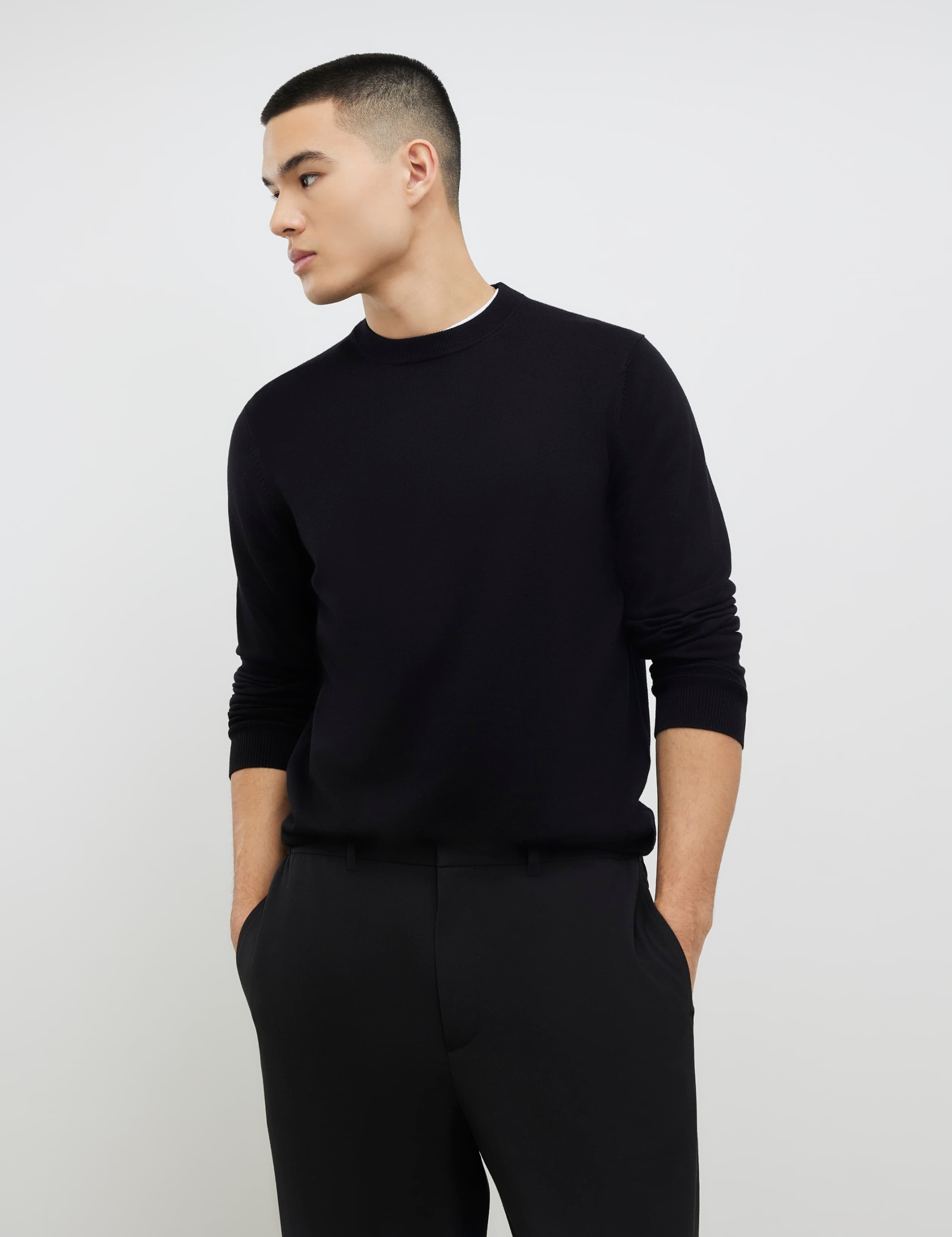Slim Fit Crew Neck Jumper 1 of 6